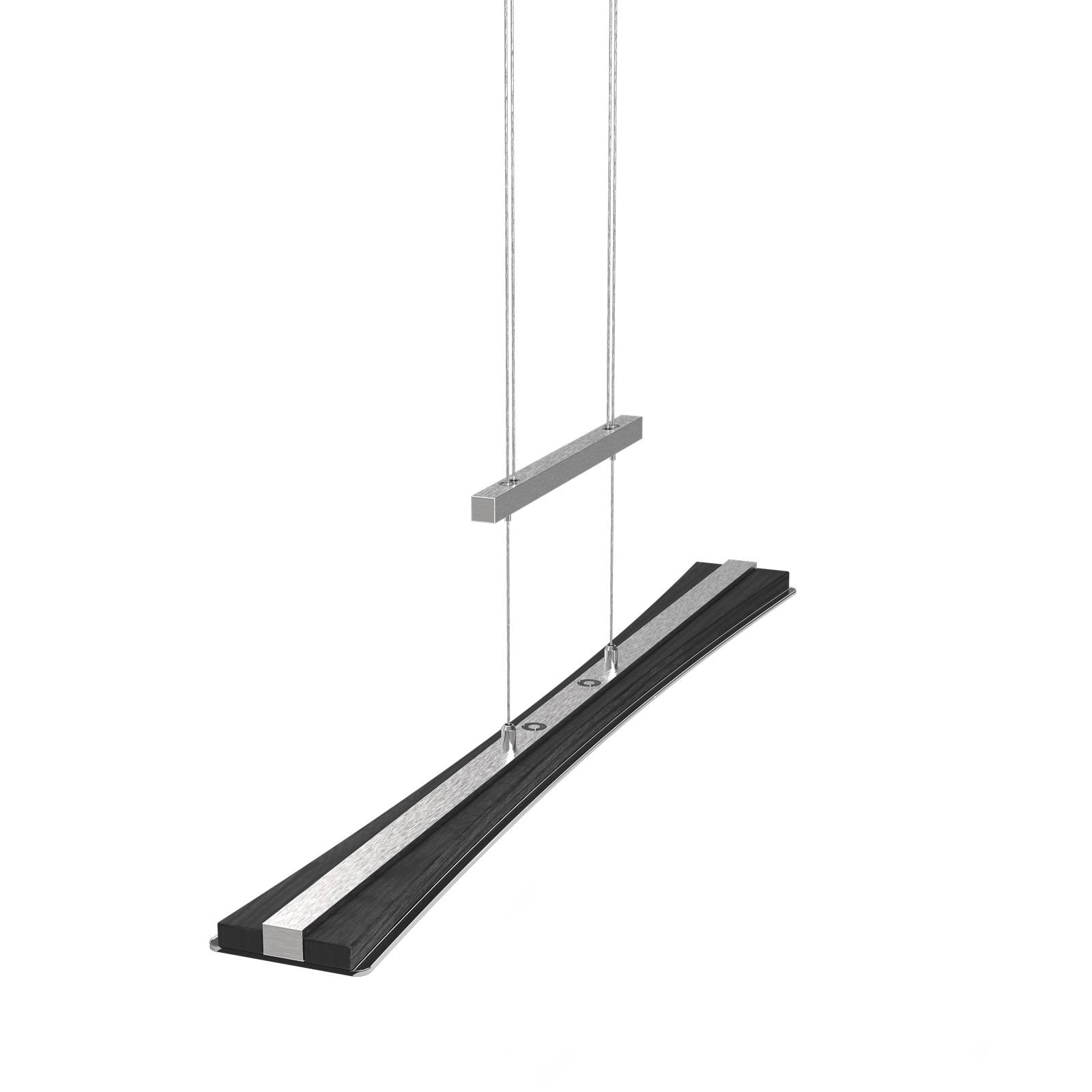 LED-riippuvalaisin Panama, musta tammi