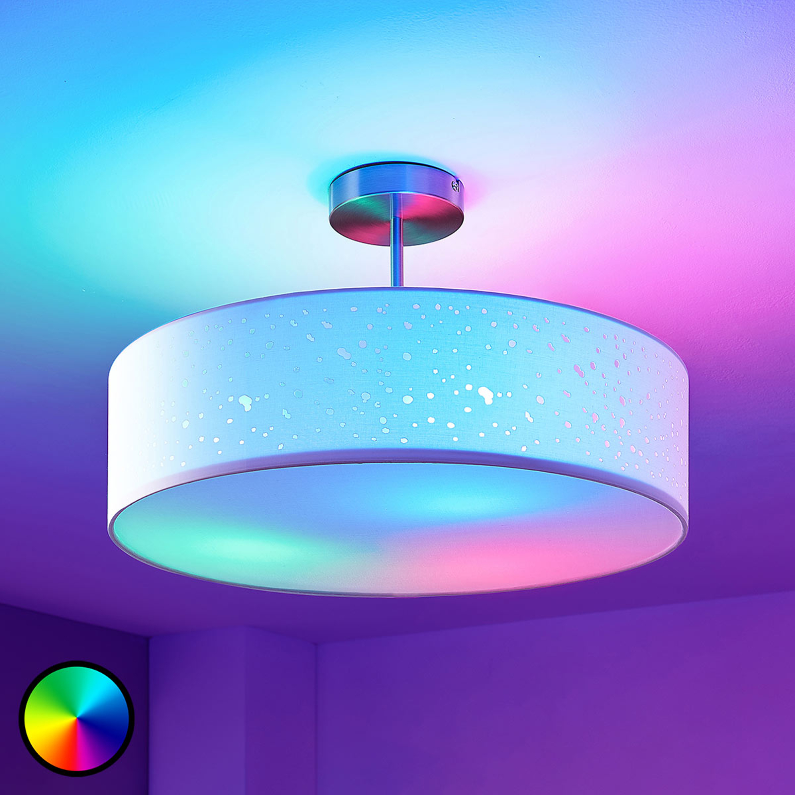 Varrellinen LED-kattovalaisin Alwine