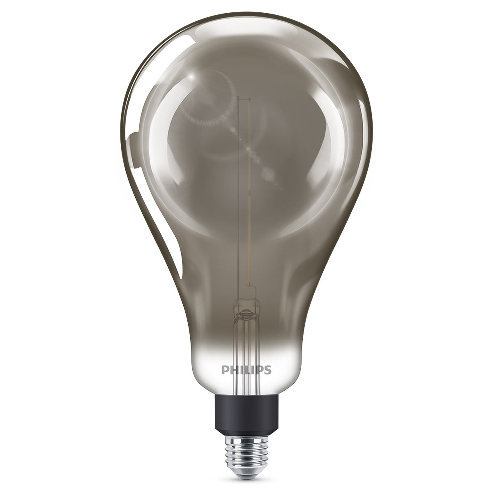 Philips E27 Giant -LED-lamppu 6,5W himmennys smoky