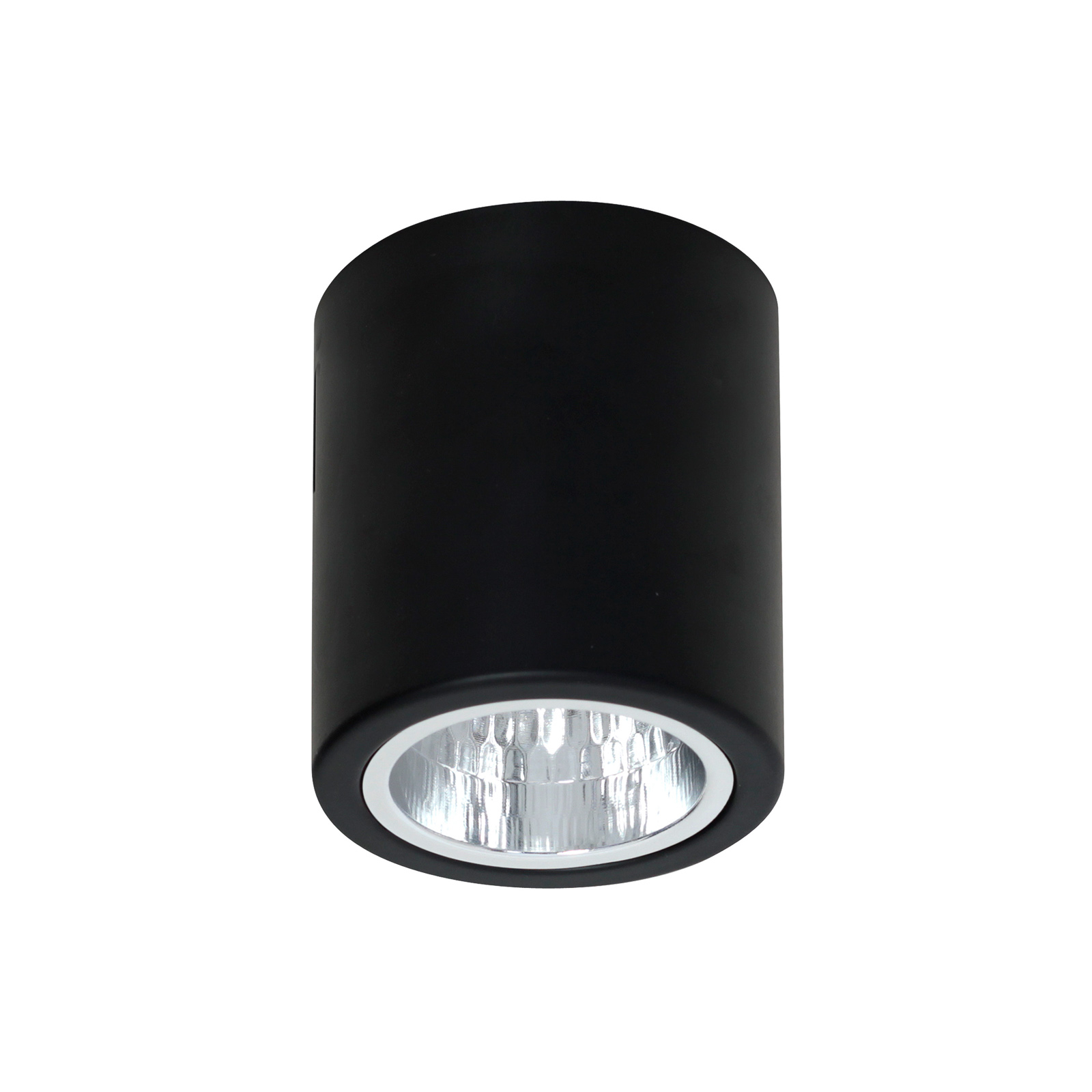 Kattokohdevalo Downlight round, musta, Ø 11 cm