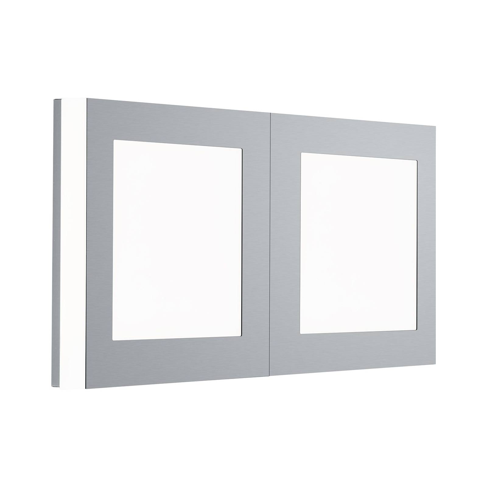 B-Leuchten Quadro LED-kattovalaisin 42x22cm