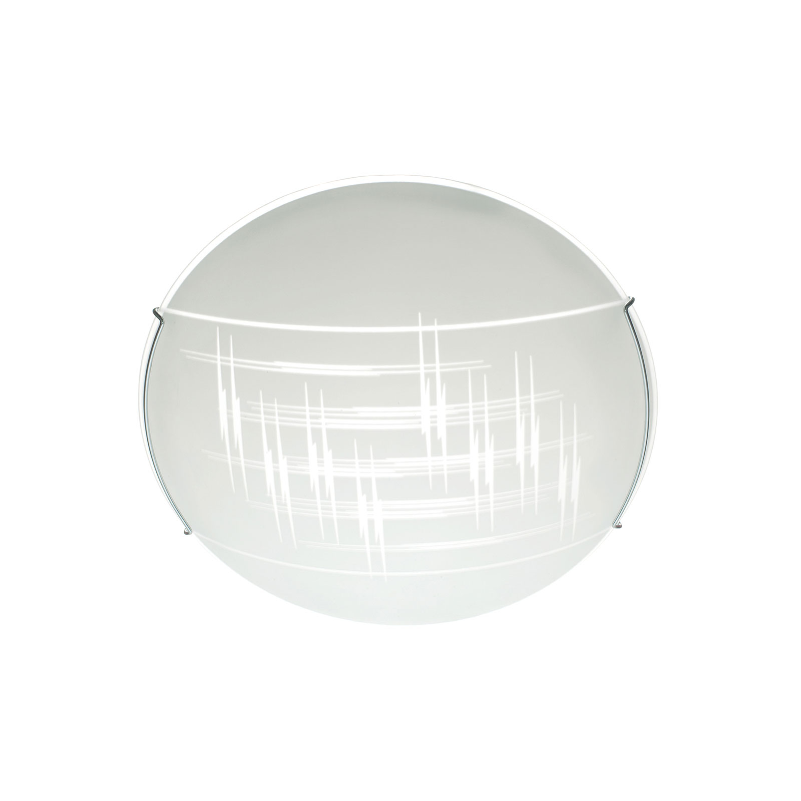 Kattovalaisin Scratch lasista, Ø 30 cm