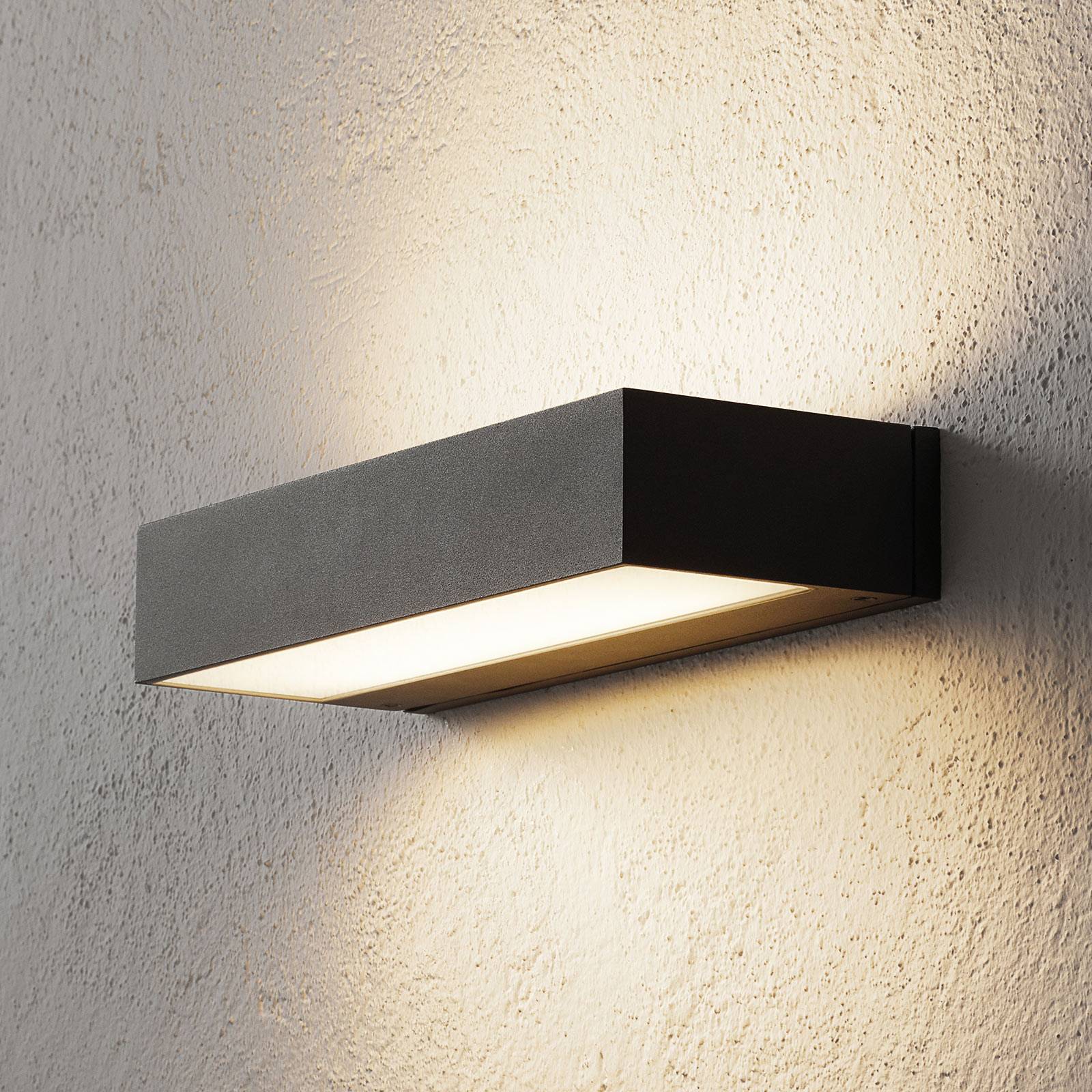 BEGA 33341 LED-seinälamppu 3000K 30cm up/downhopea