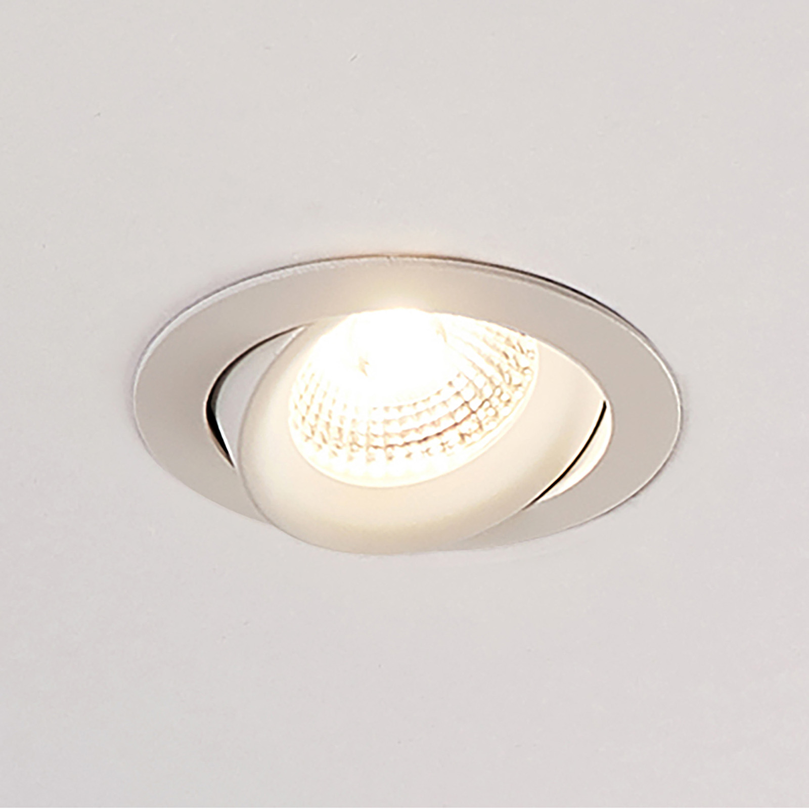 Arcchio Ozias - LED-kohdevalo, valkoinen 7,7 W