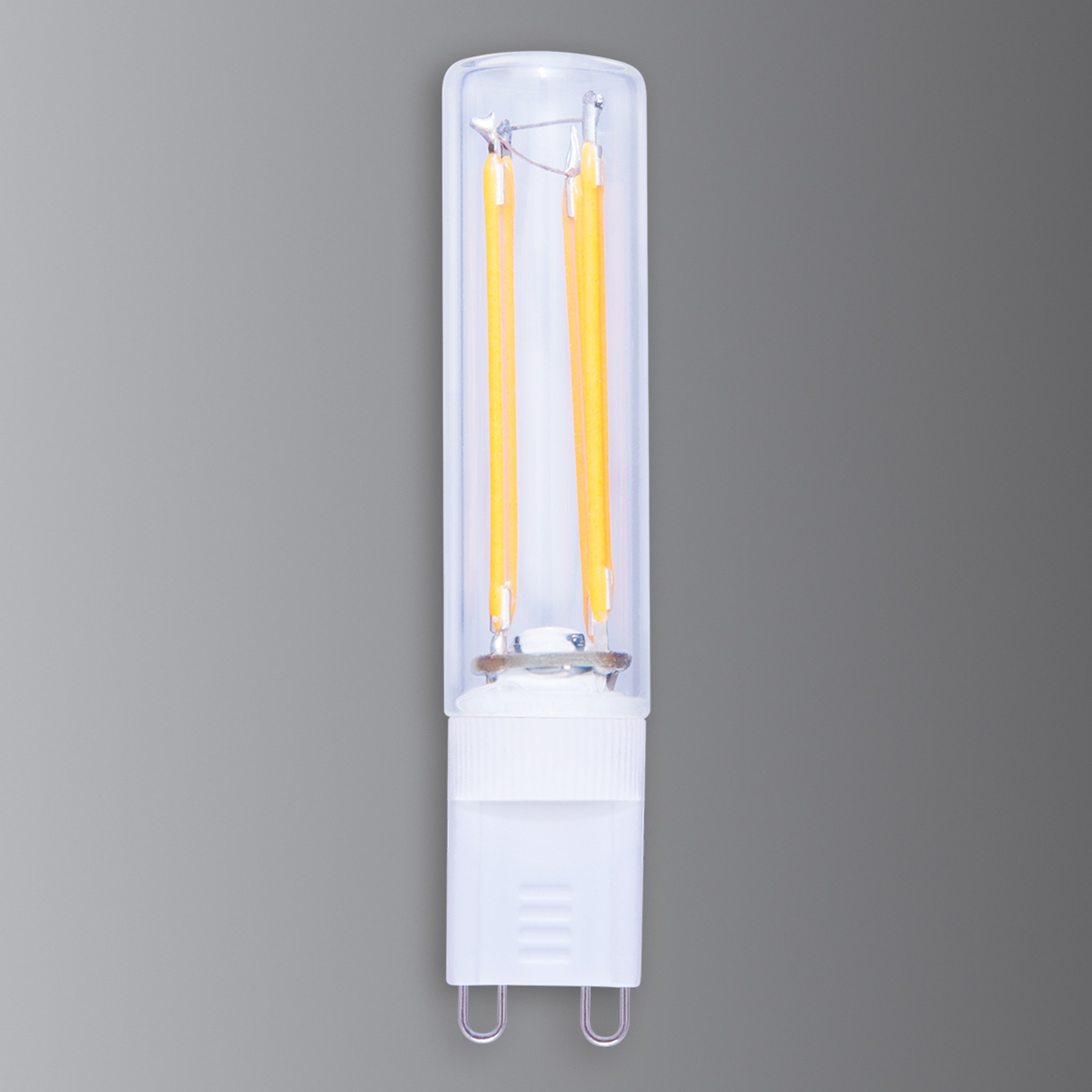 LED-nastakantalamppu G9 2,7 W 926 hiililangalla