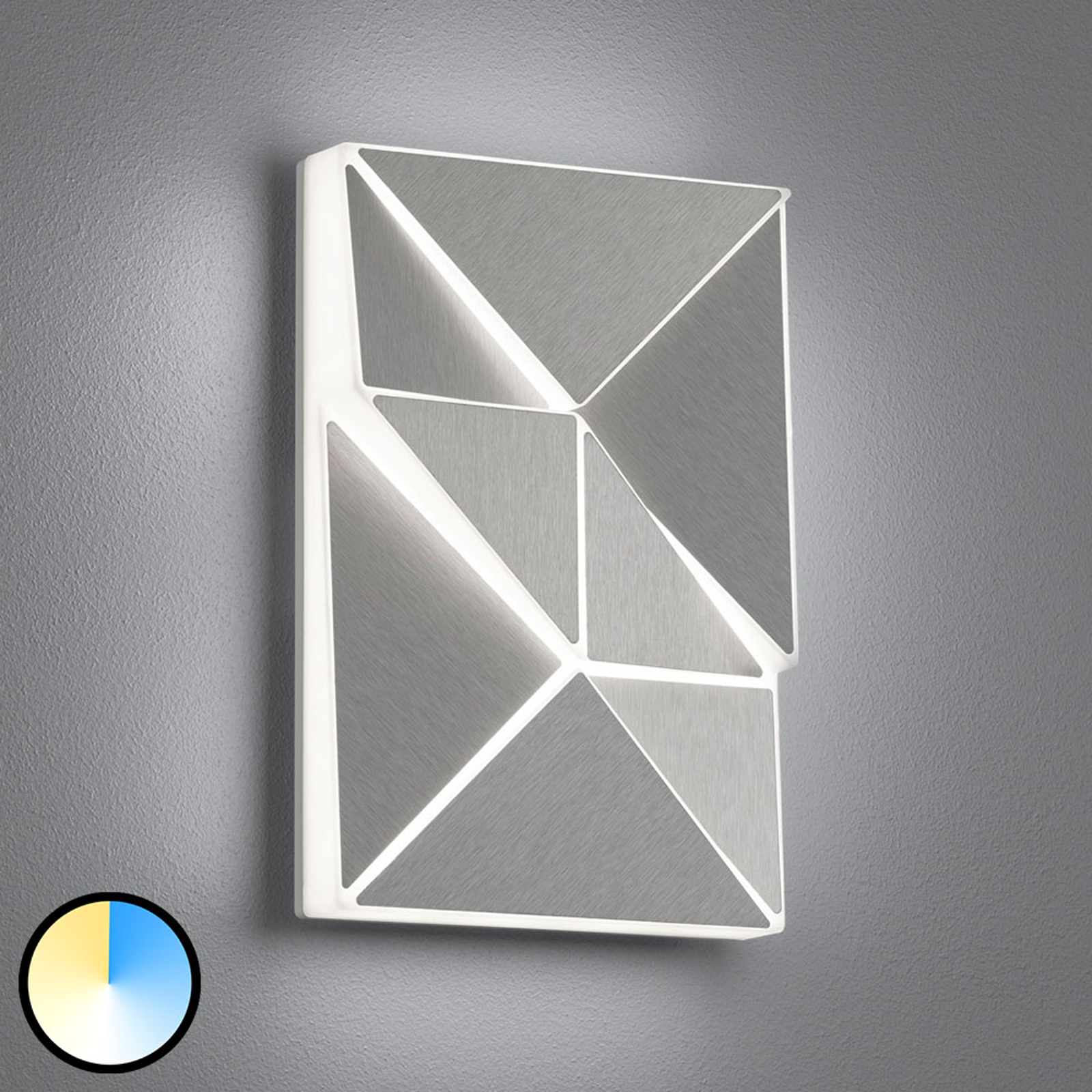 LED-seinävalaisin Trinity - säädettävä valoväri
