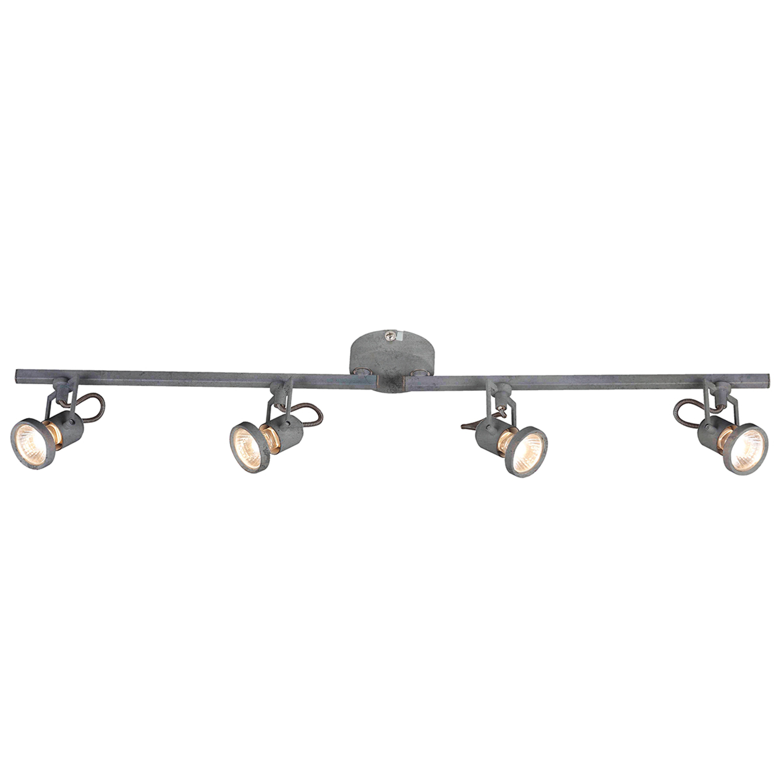Suunnattava LED-kattovalaisin Concreto, 4 lamppua