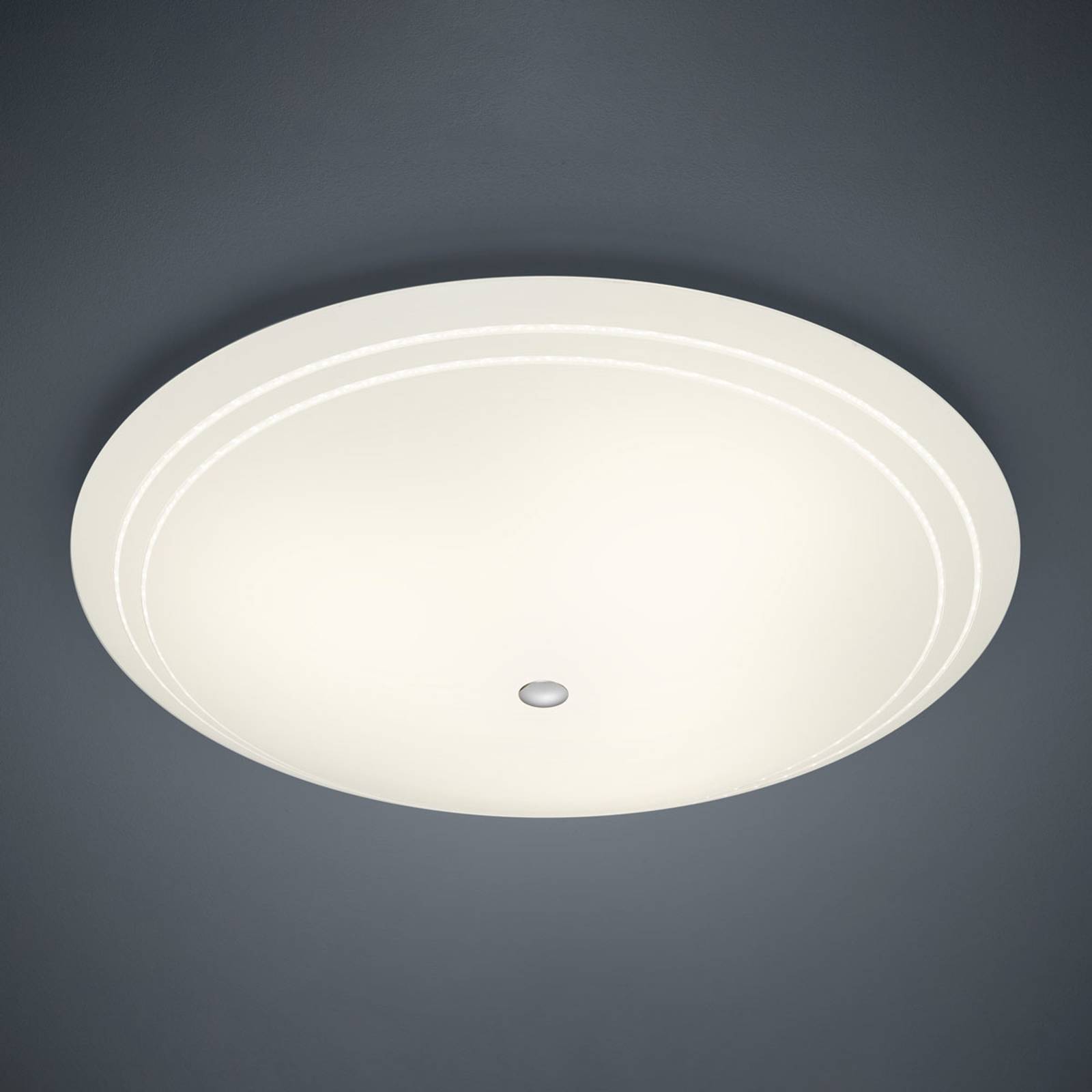 BANKAMP Yanis LED-kattovalaisin lasi, Ø 82 cm