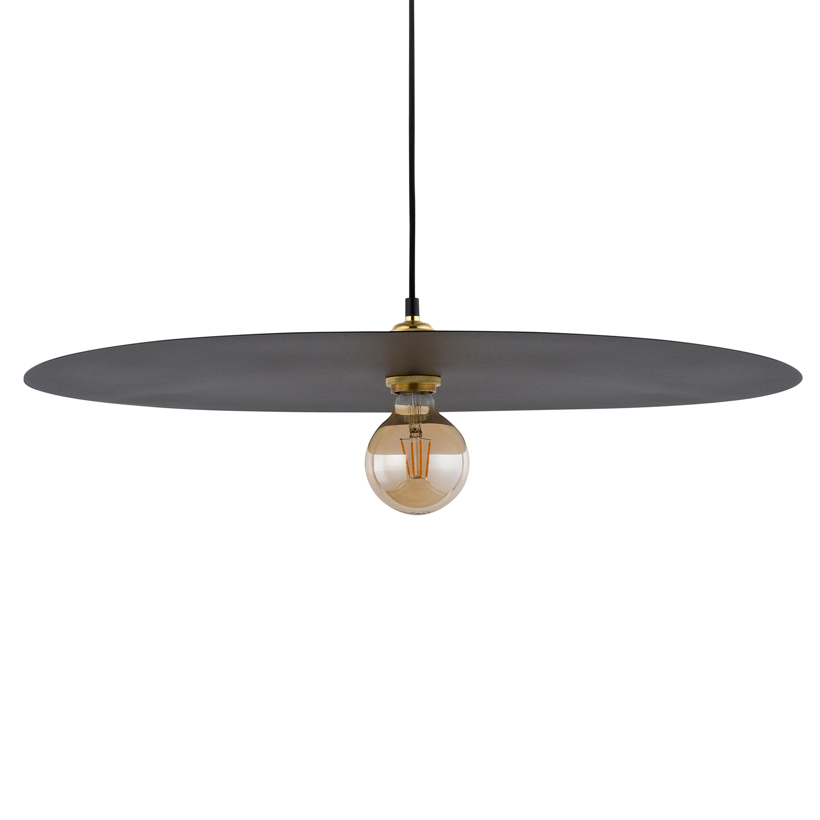 Riippuvalaisin Dysk, musta, Ø 70 cm
