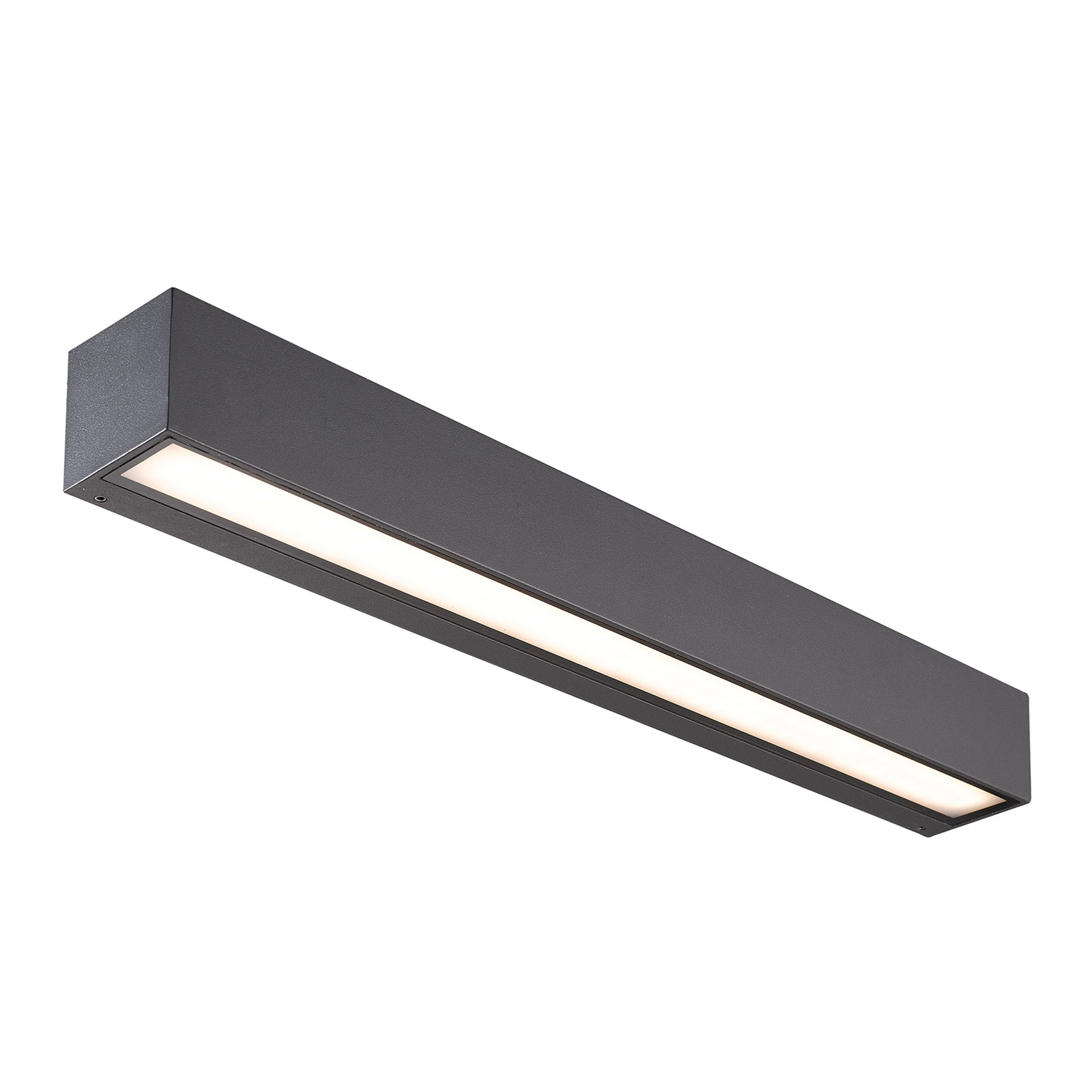 Lucande Lengo-LED-seinävalo 50cm grafiitti 1 lamp.