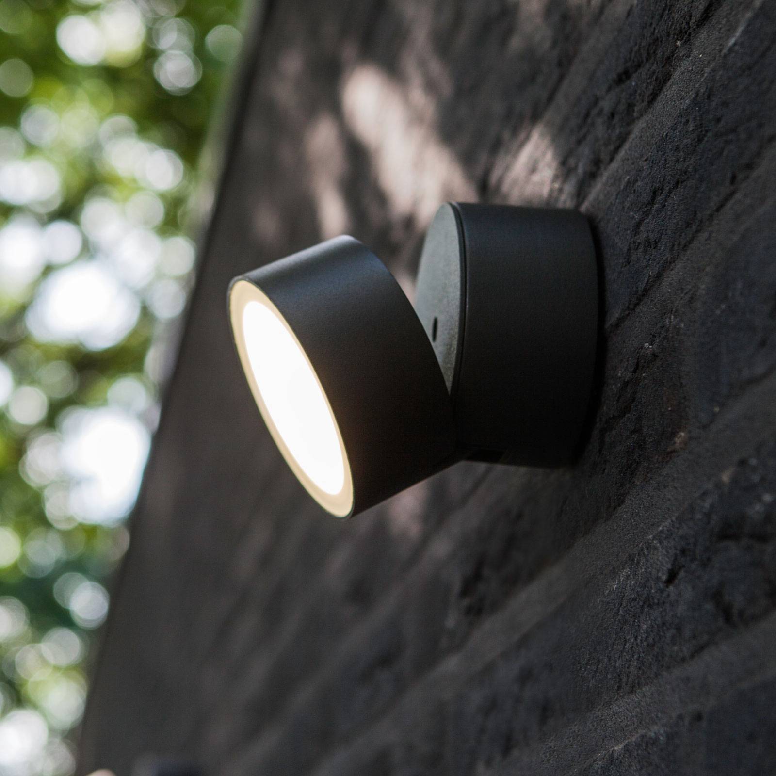 Kallistettava LED-ulkoseinävalaisin Trumpet