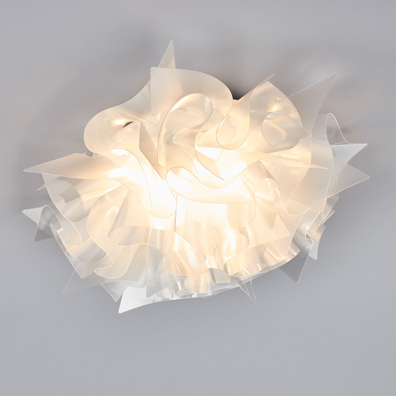 Slamp Veli Prisma -design-kattovalo, Ø 53 cm
