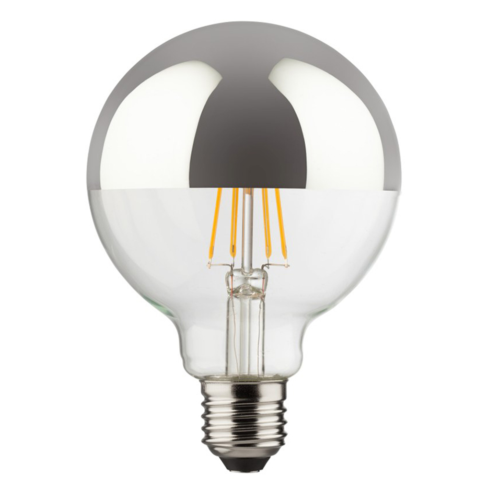 E27 8 W 827 LED-pääpeililamppu, pallonmuotoinen