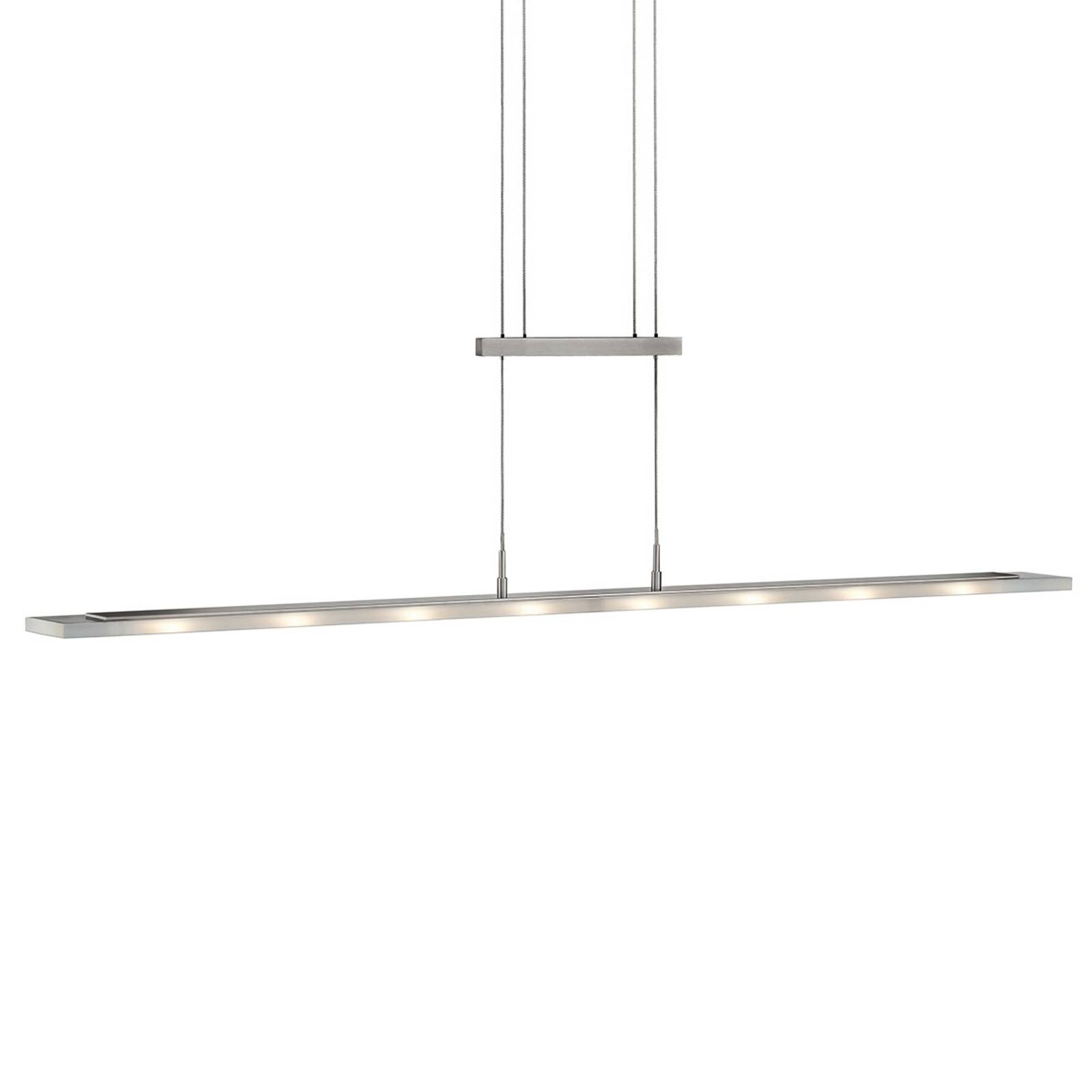 LED-riippuvalaisin Mia himmennettävä matta nikkeli