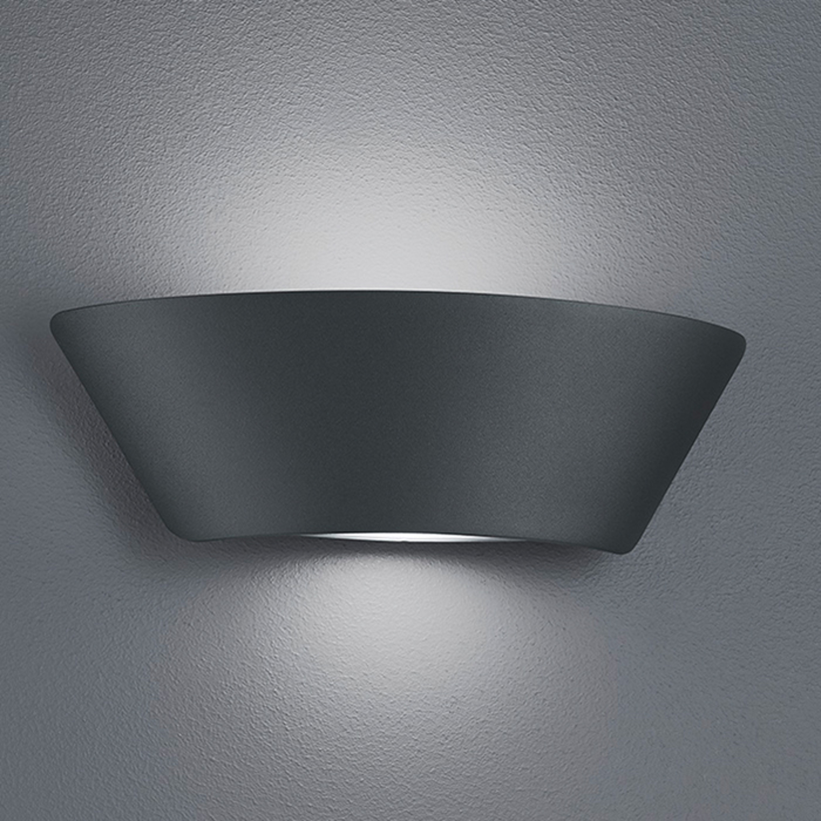LED-ulkoseinälamppu Sacramento, antrasiitti