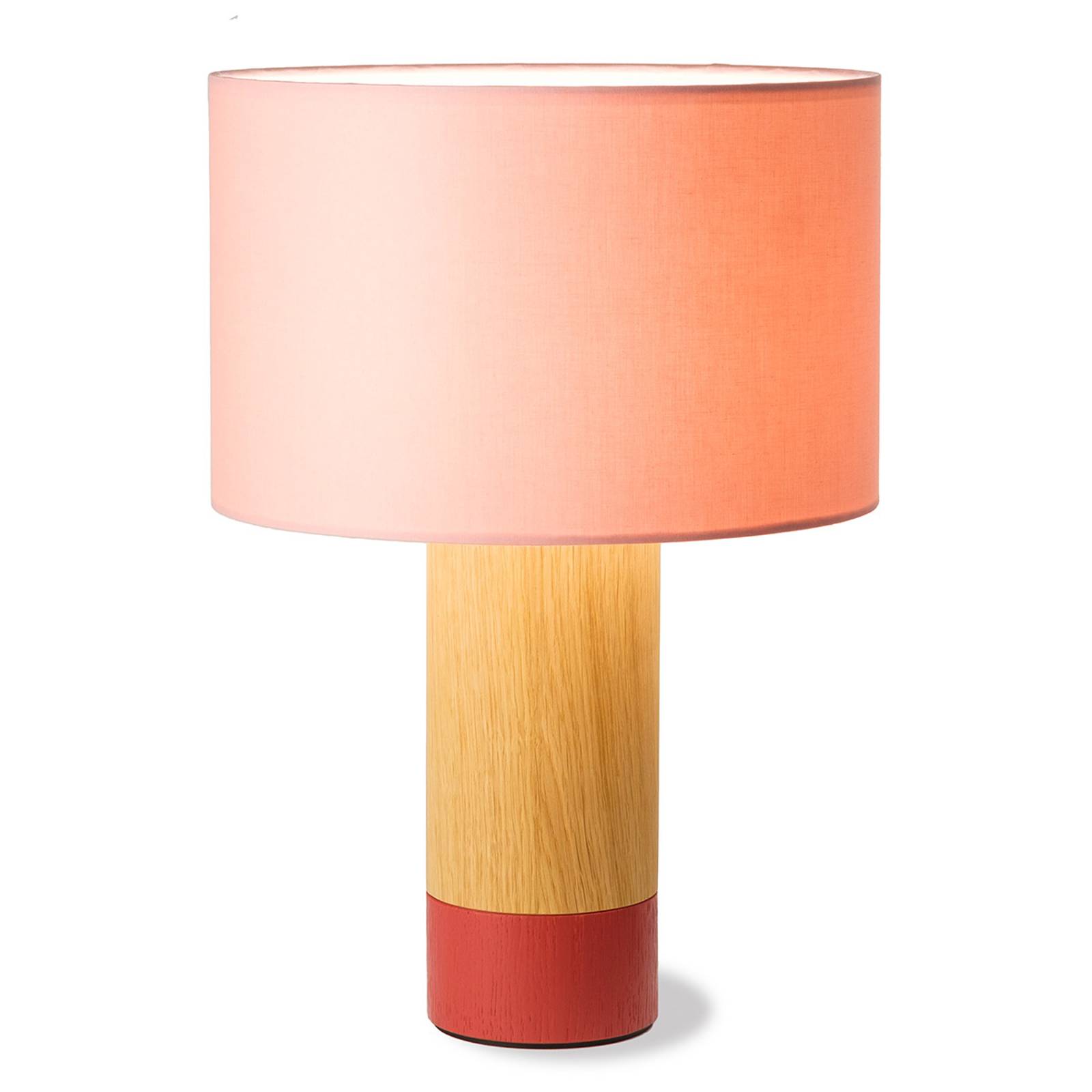 Pöytälamppu Klippa koralli sintsi roosa 41 cm
