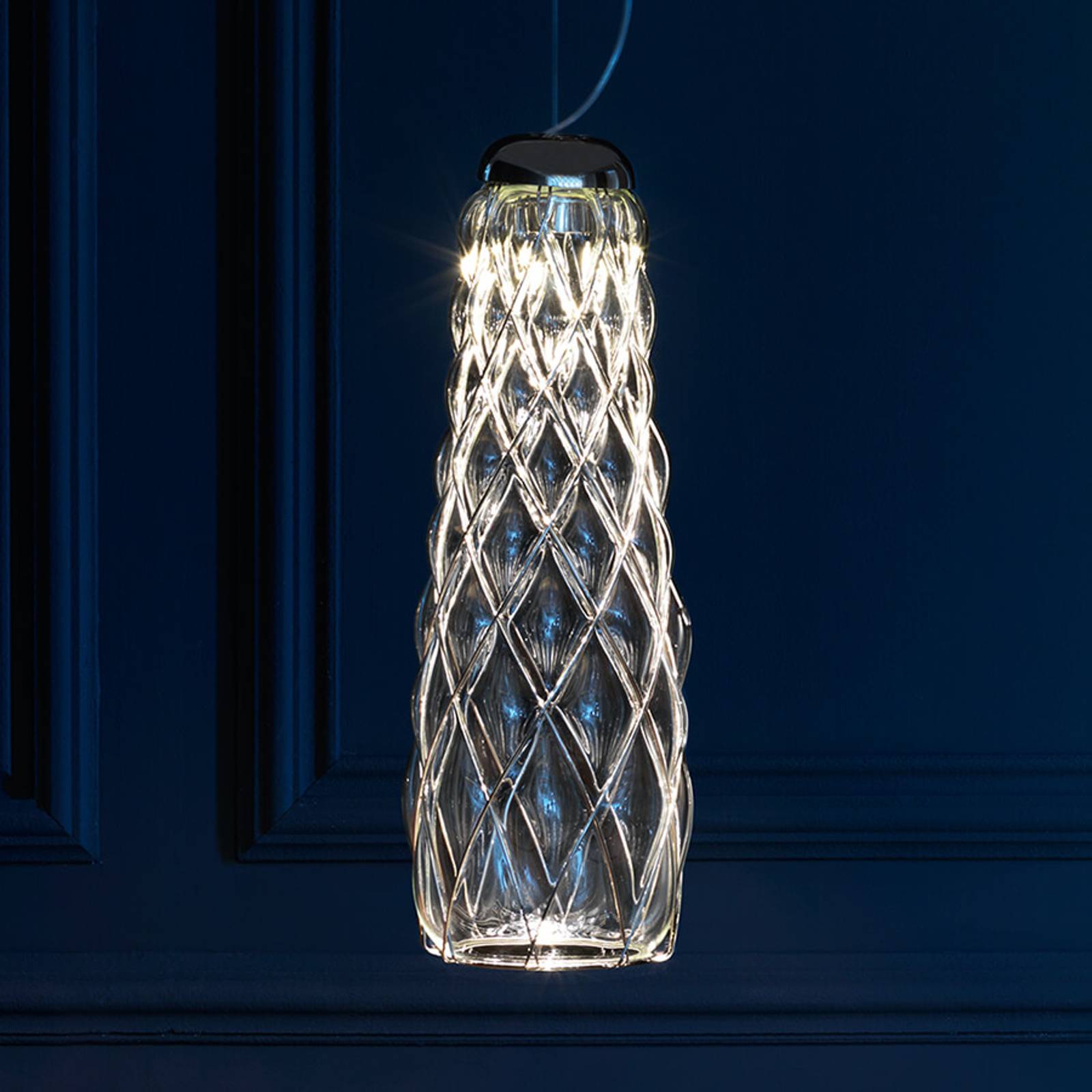 Fontana Arte Pinecone -LED-riippuvalaisin, kirkas