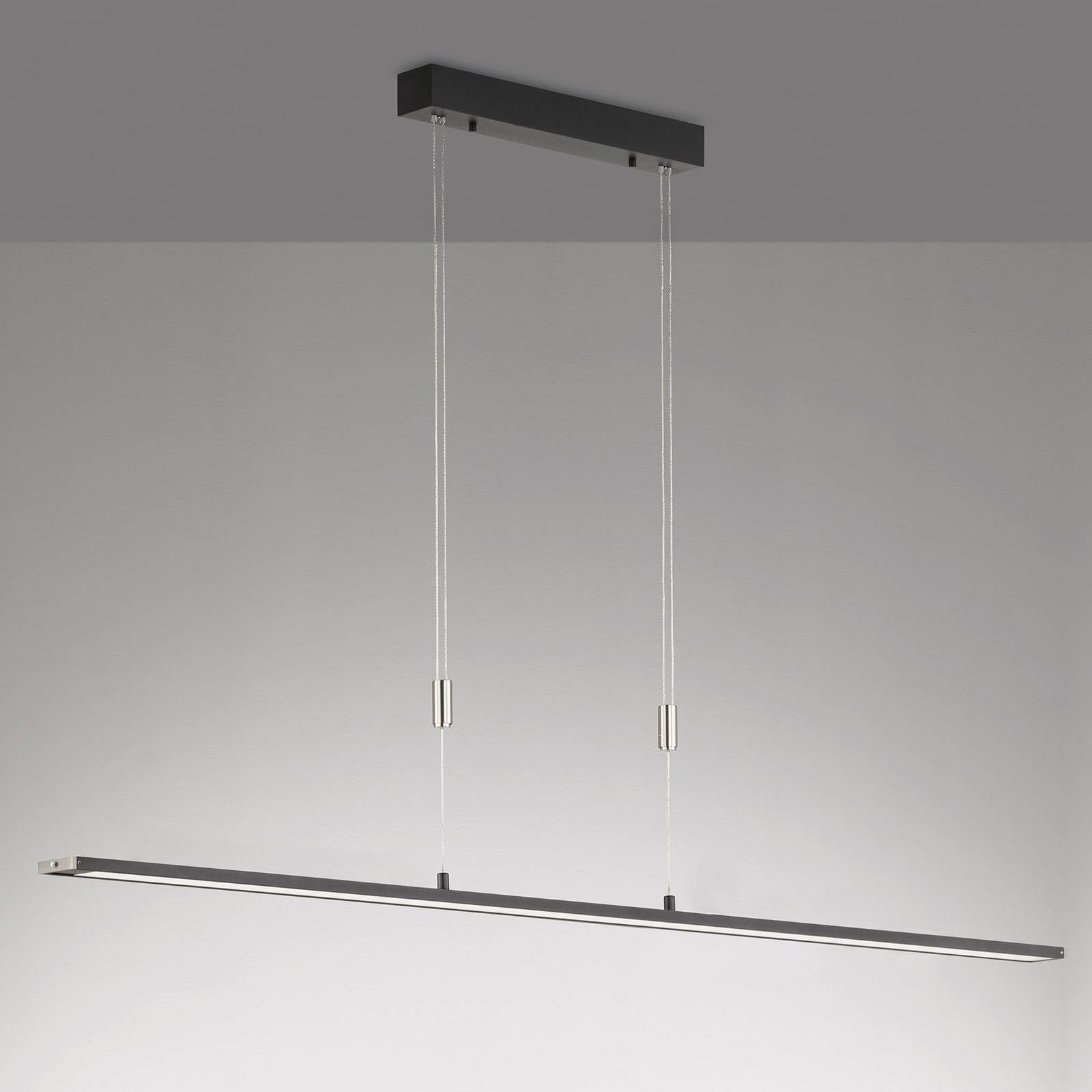 LED-riippuvalaisin Metz TW, CCT, P 160 cm, musta
