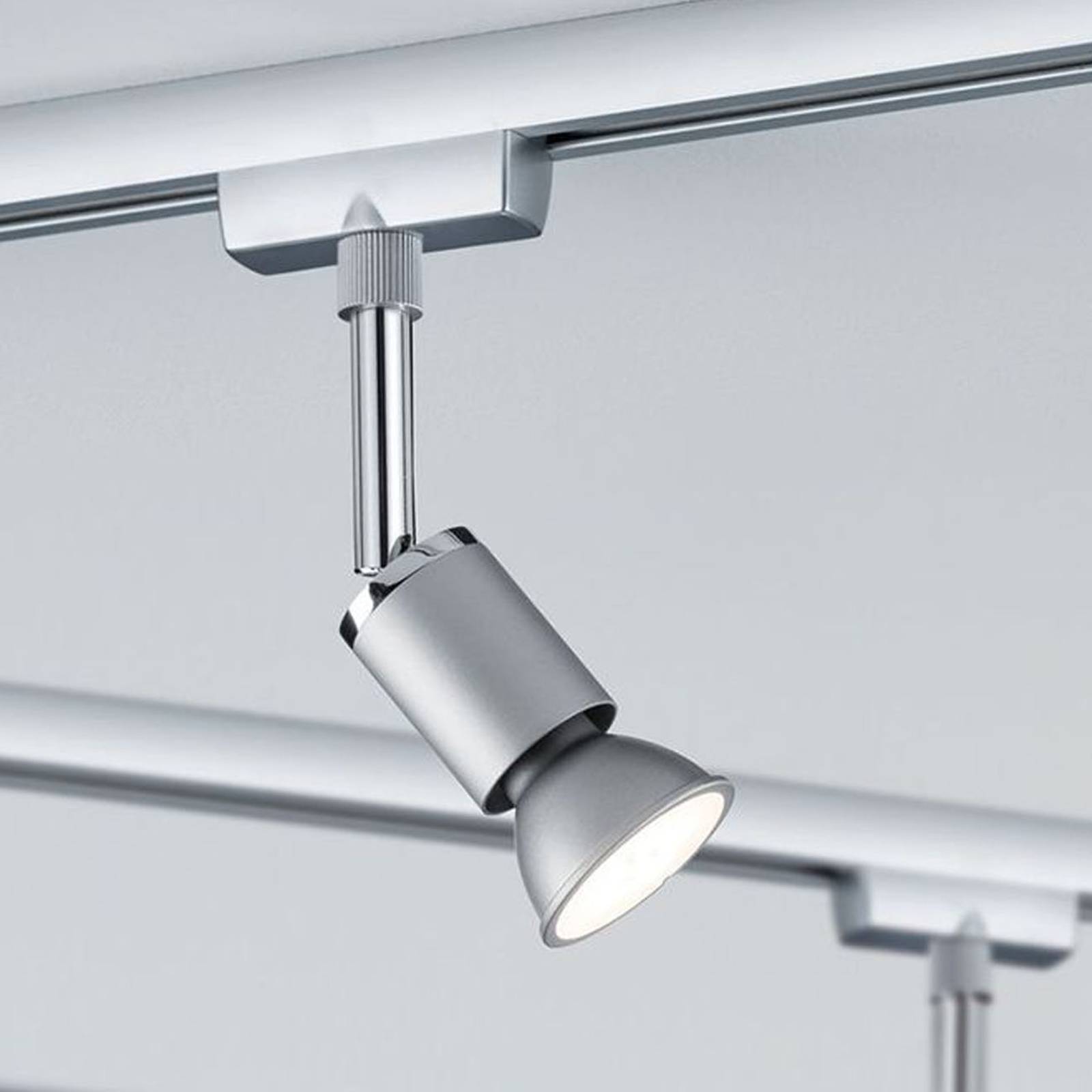 Paulmann URail Pure II spotti, kromi matta
