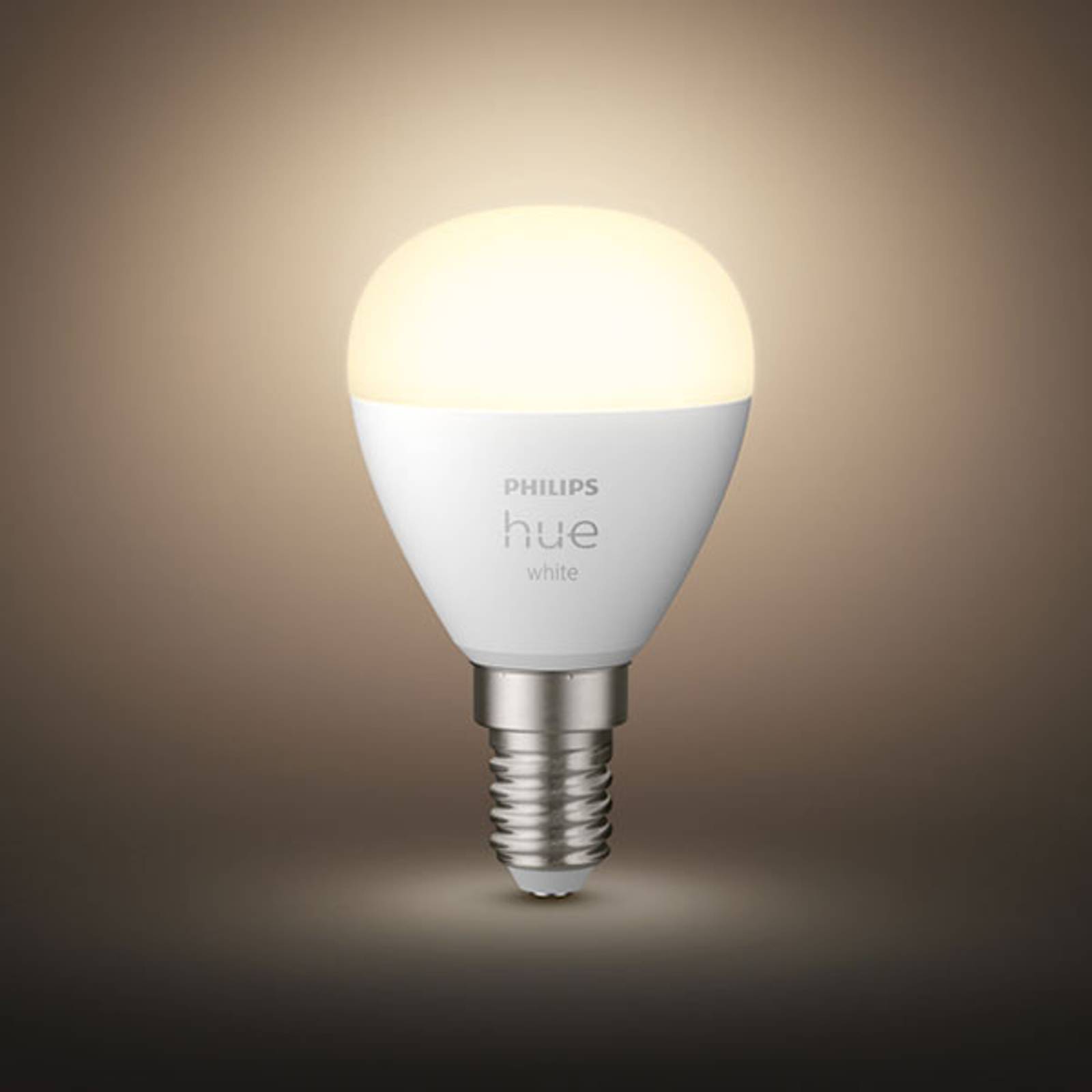 Philips Hue White LED-golfpallolamppu 2 x E14 5,7W