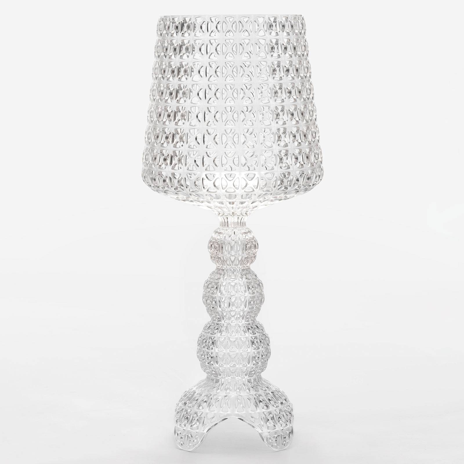 Kartell Mini Kabuki -LED-pöytälamppu, läpinäkyvä