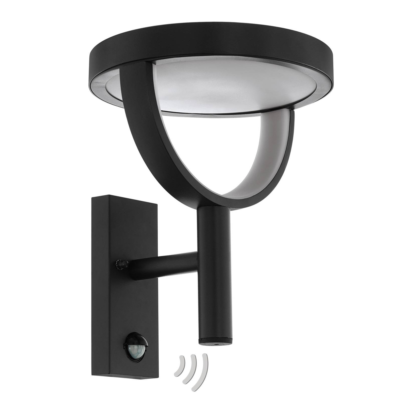 LED-ulkoseinävalaisin Francari tunnistimella