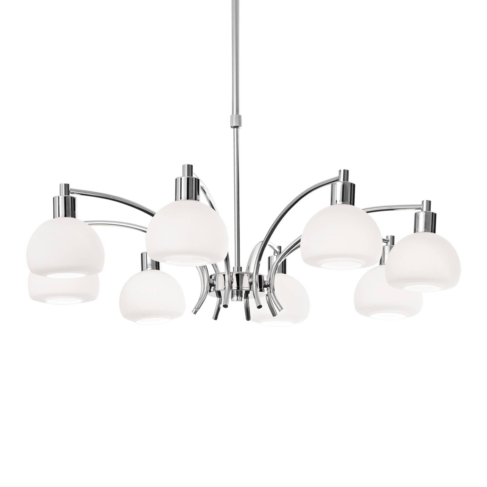 Riippuvalo Tokyo E14 Ø 78 cm, 8-lamppuinen