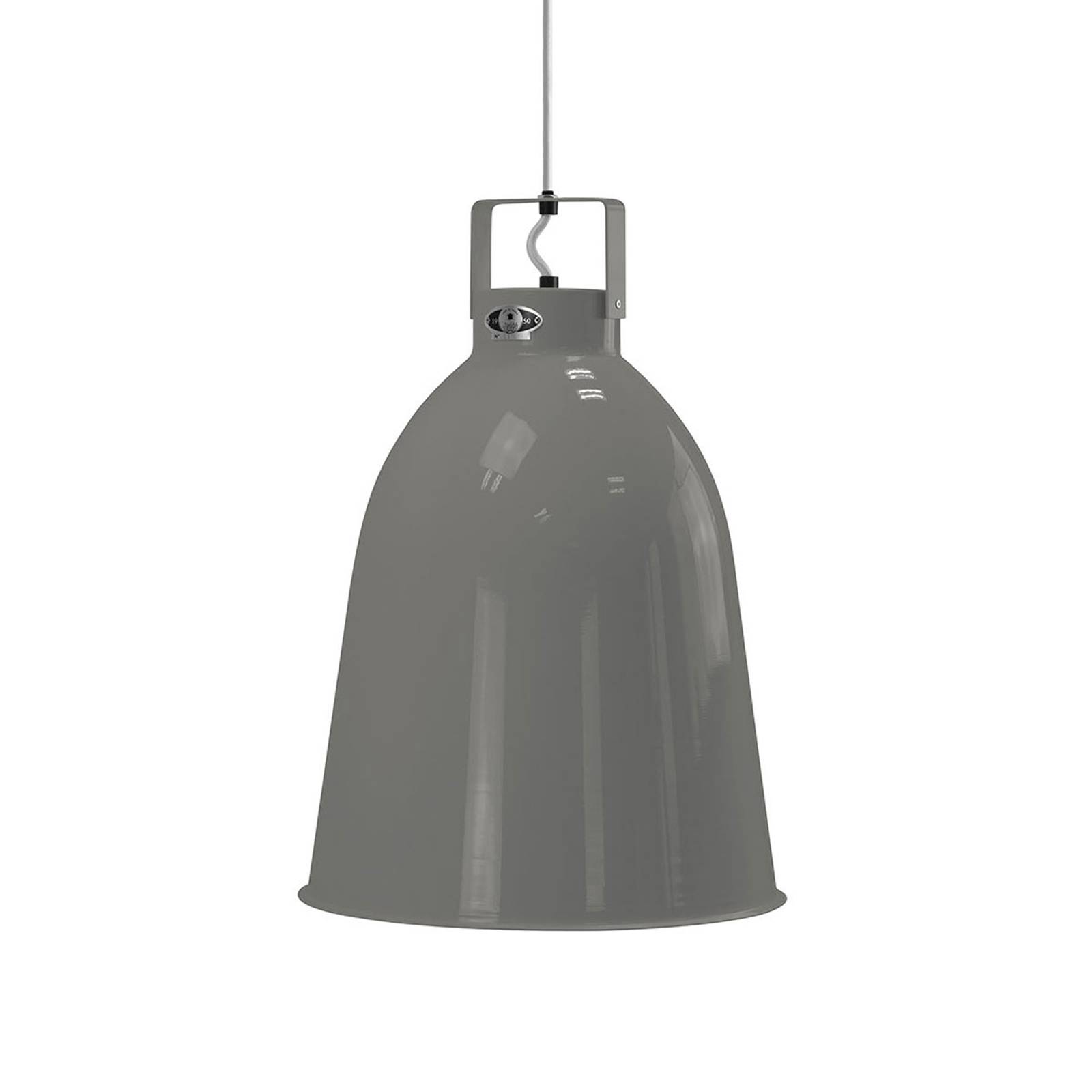 Jieldé Clément C360 -riippuvalo harmaa Ø 36 cm