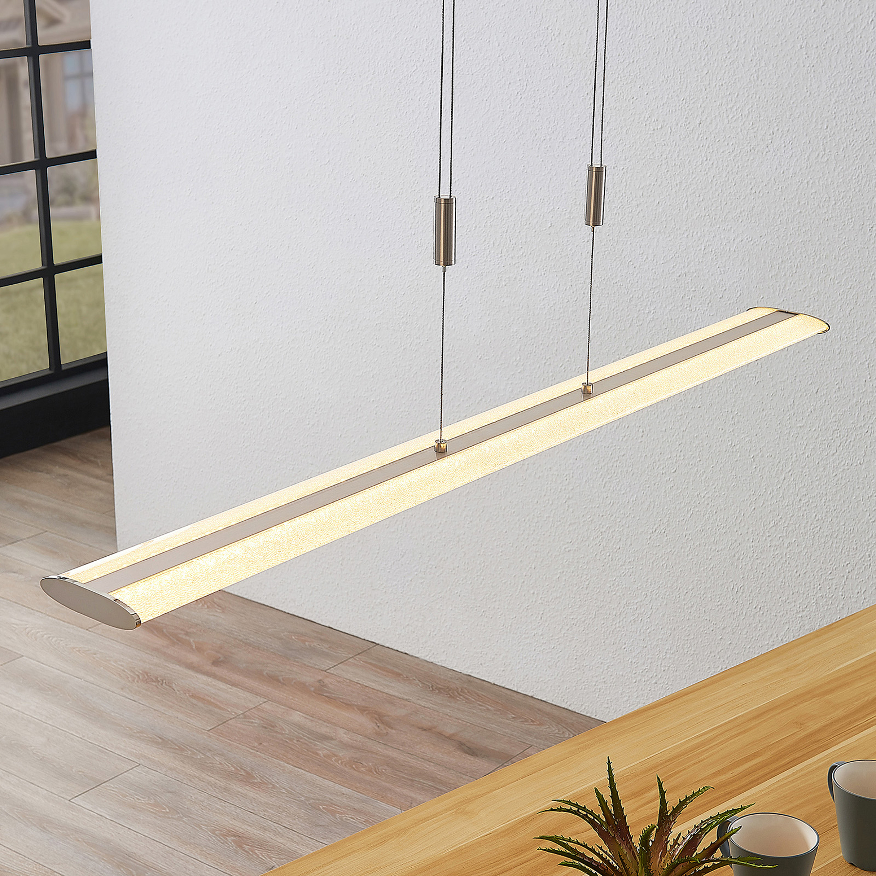 Lindby Sylke LED-riippuvalaisin kaukosäätimellä