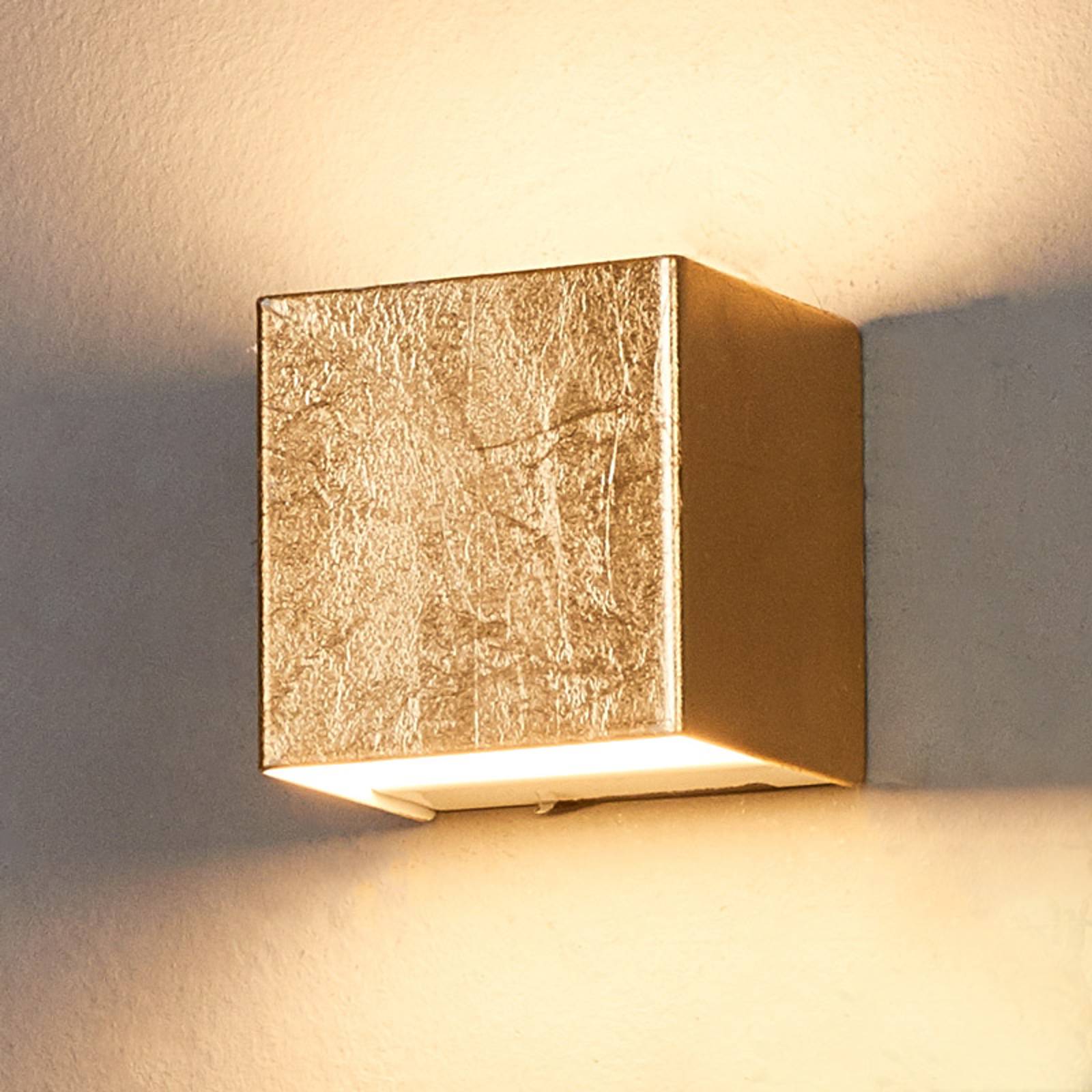 Kullanvärinen LED-seinävalaisin Quentin, 9 cm
