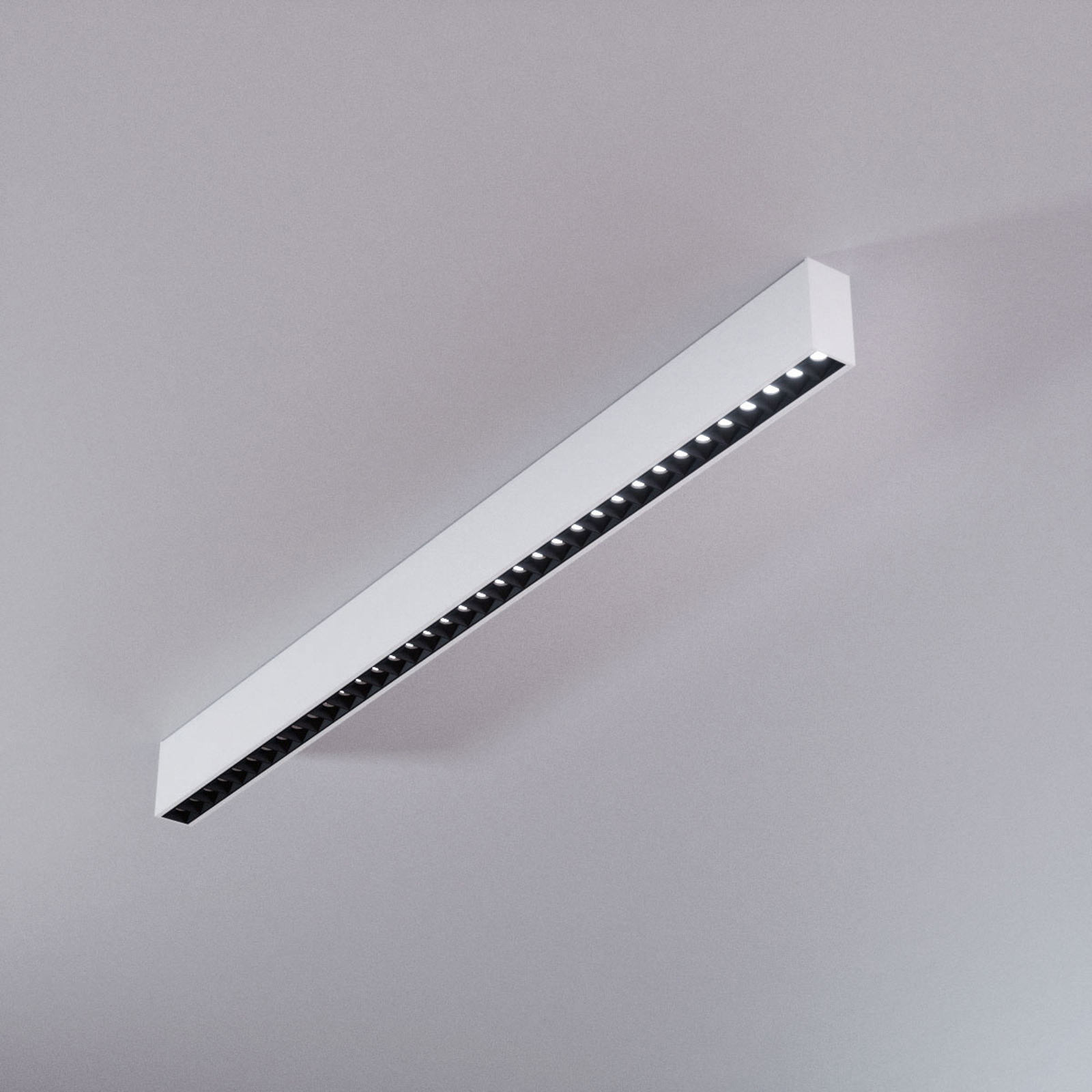LED-toimisto-kattovalaisin Jolinda yksirivinen