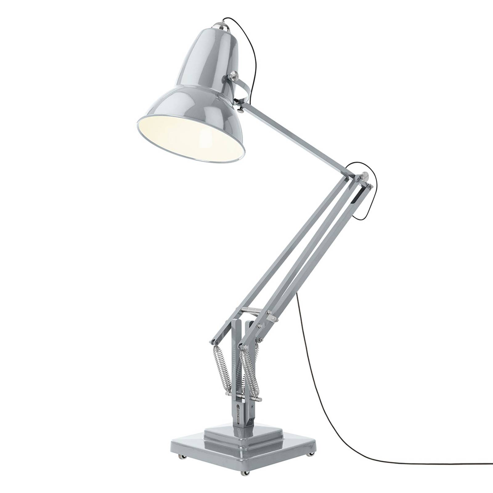 Anglepoise Original 1227 Giant -lattia IP65 harmaa