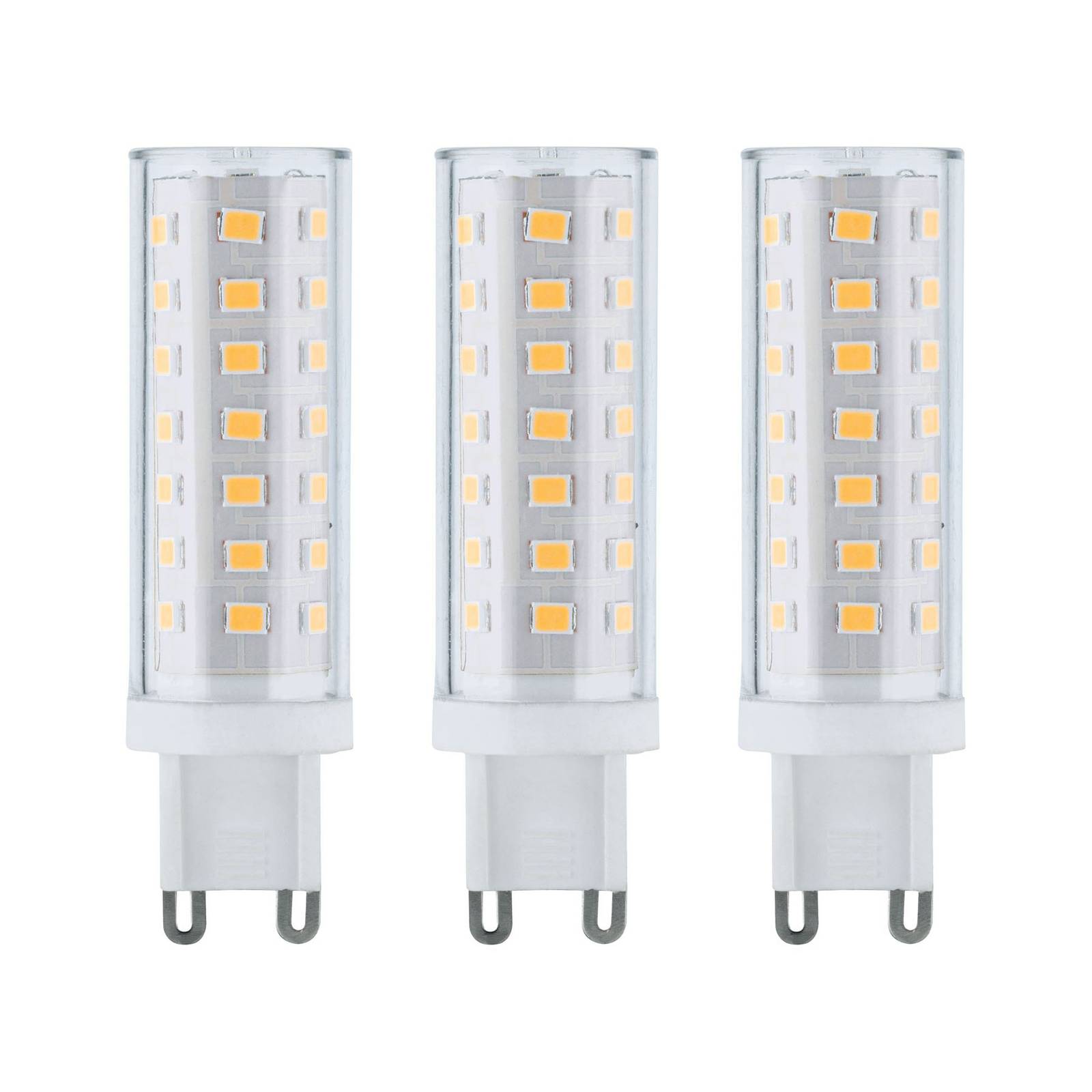 Paulmann 2-kantainen LED-lamppu G9 5W 4000K 3 kpl