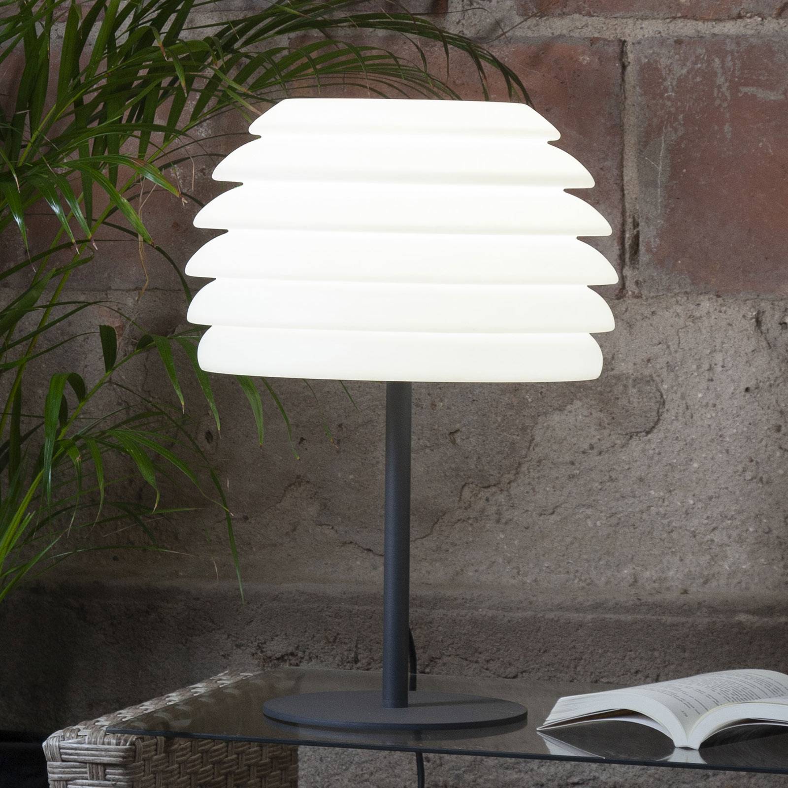 Terassivalaisin Gardenlight aaltomainen, 50 cm