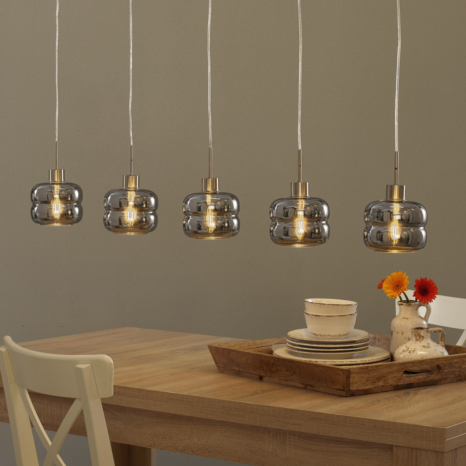Villeroy & Boch Havanna riippuvalo satiini 5-lamp.