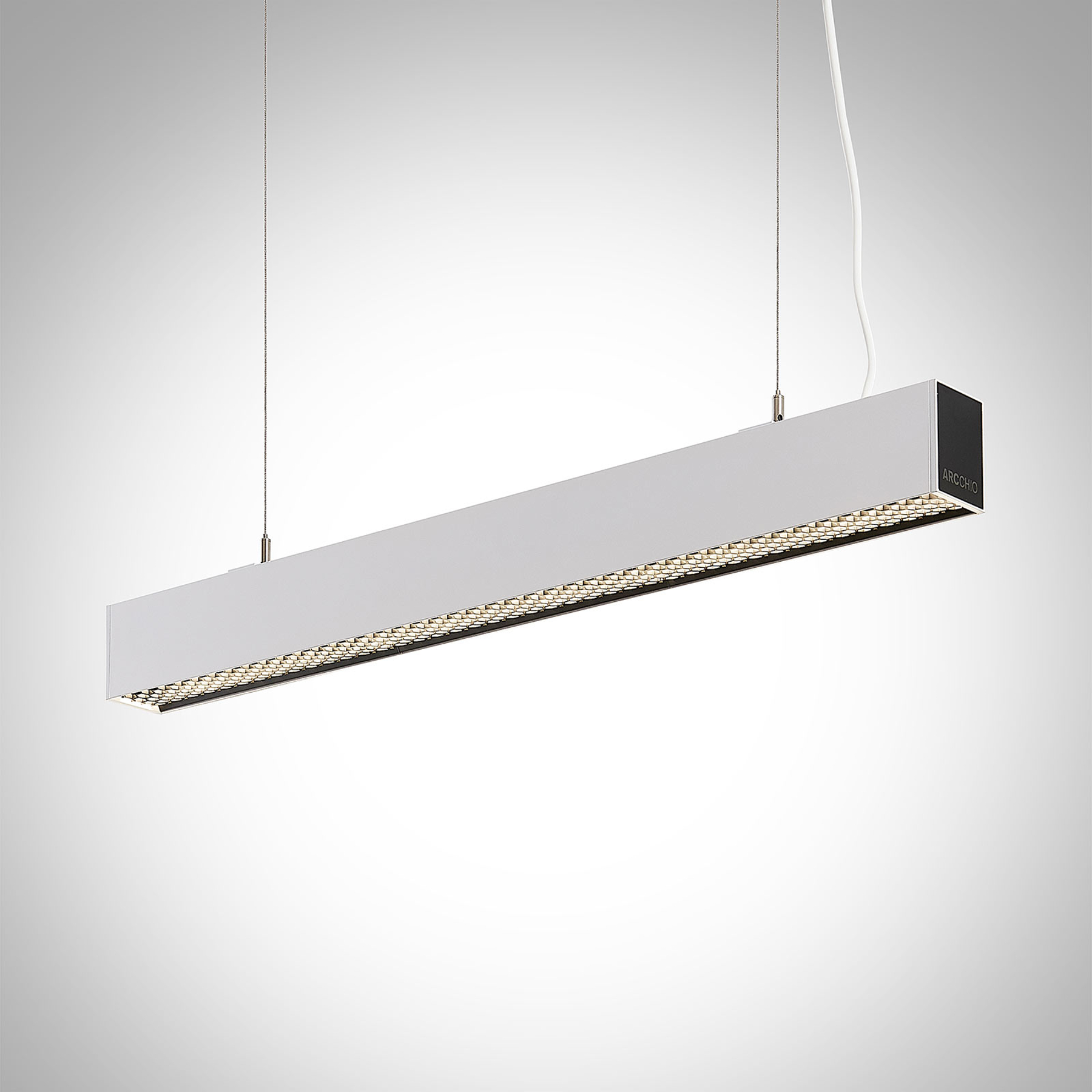 Arcchio Thores LED-riippuvalaisin 85cm valkoinen