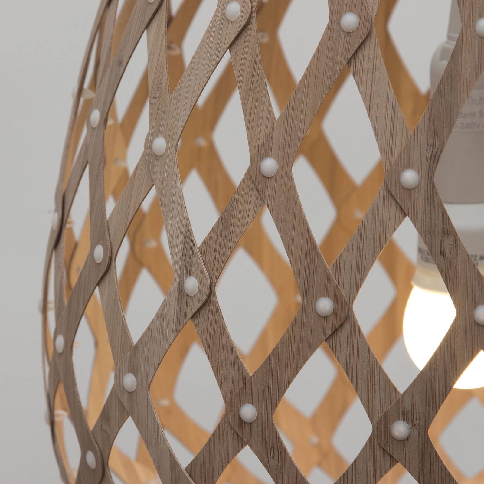 david trubridge Koura -riippuvalo 50 cm caramel