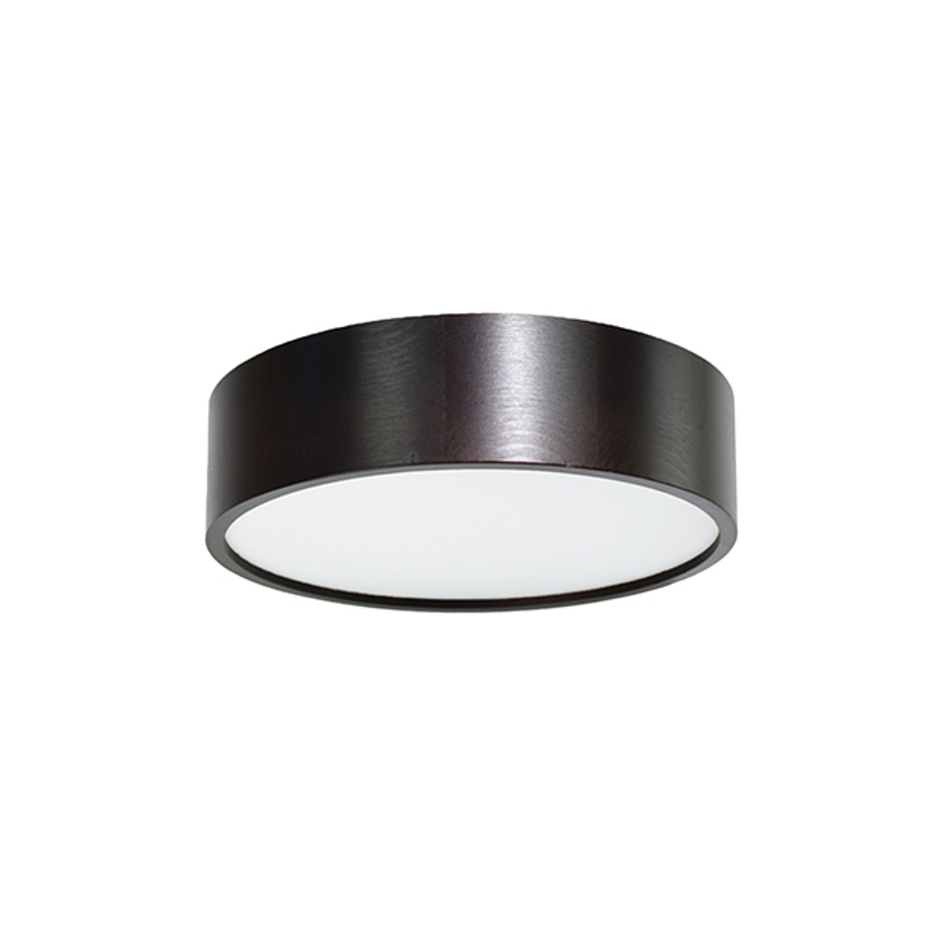 LED-kattovalaisin Cleo, Ø 28 cm, musta