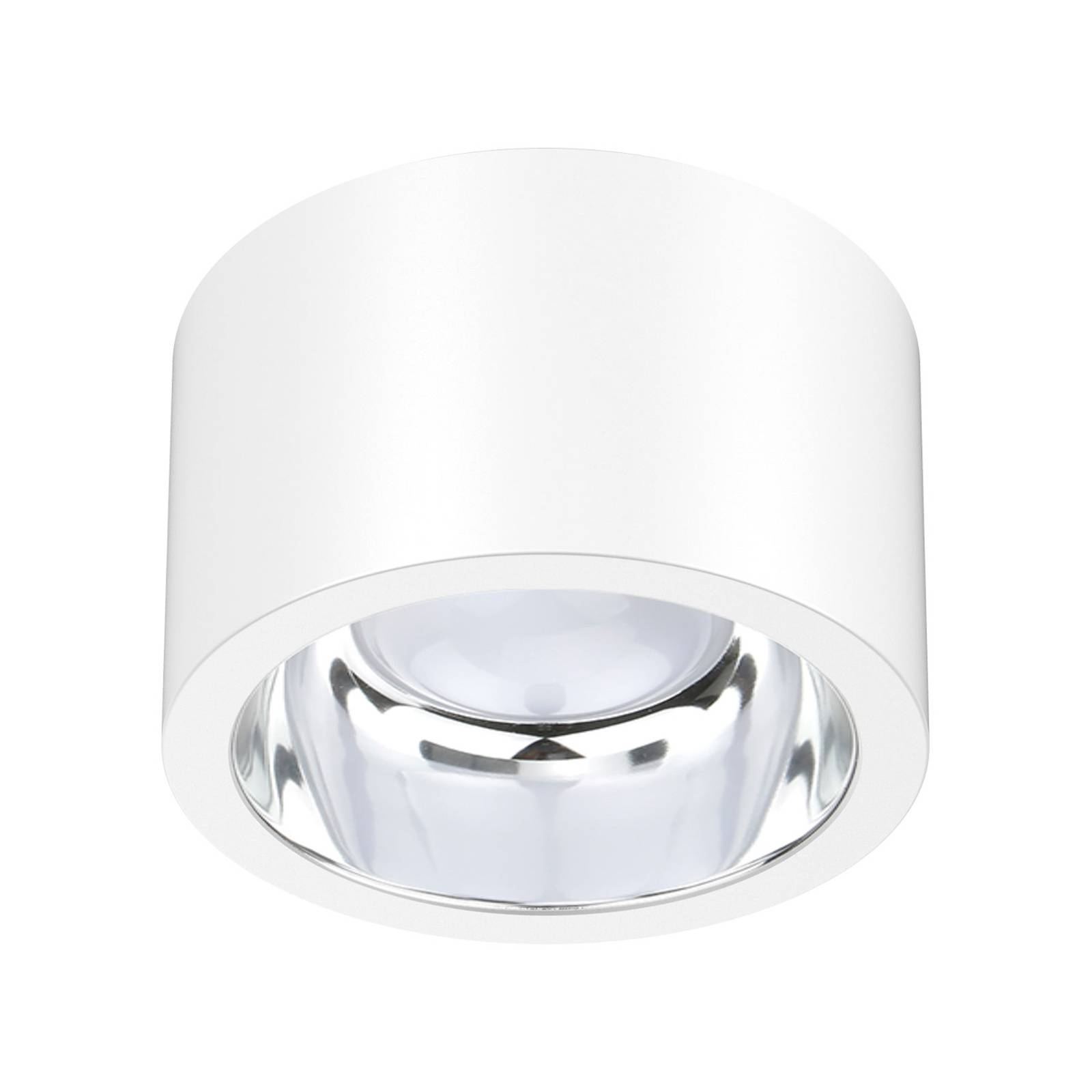 LED-kattokohdevalo ALG54, Ø 12,9 cm valkoinen