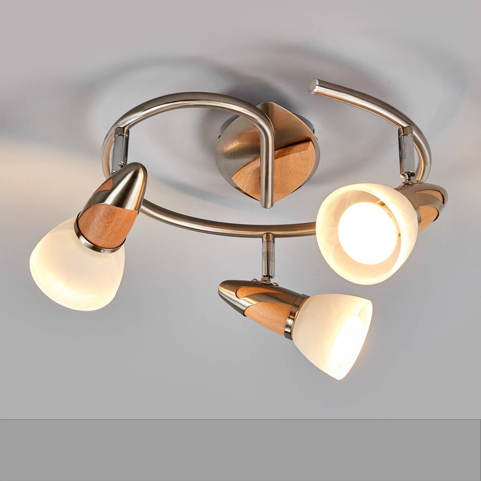 3-lamppuinen LED-kattovalaisin Marena