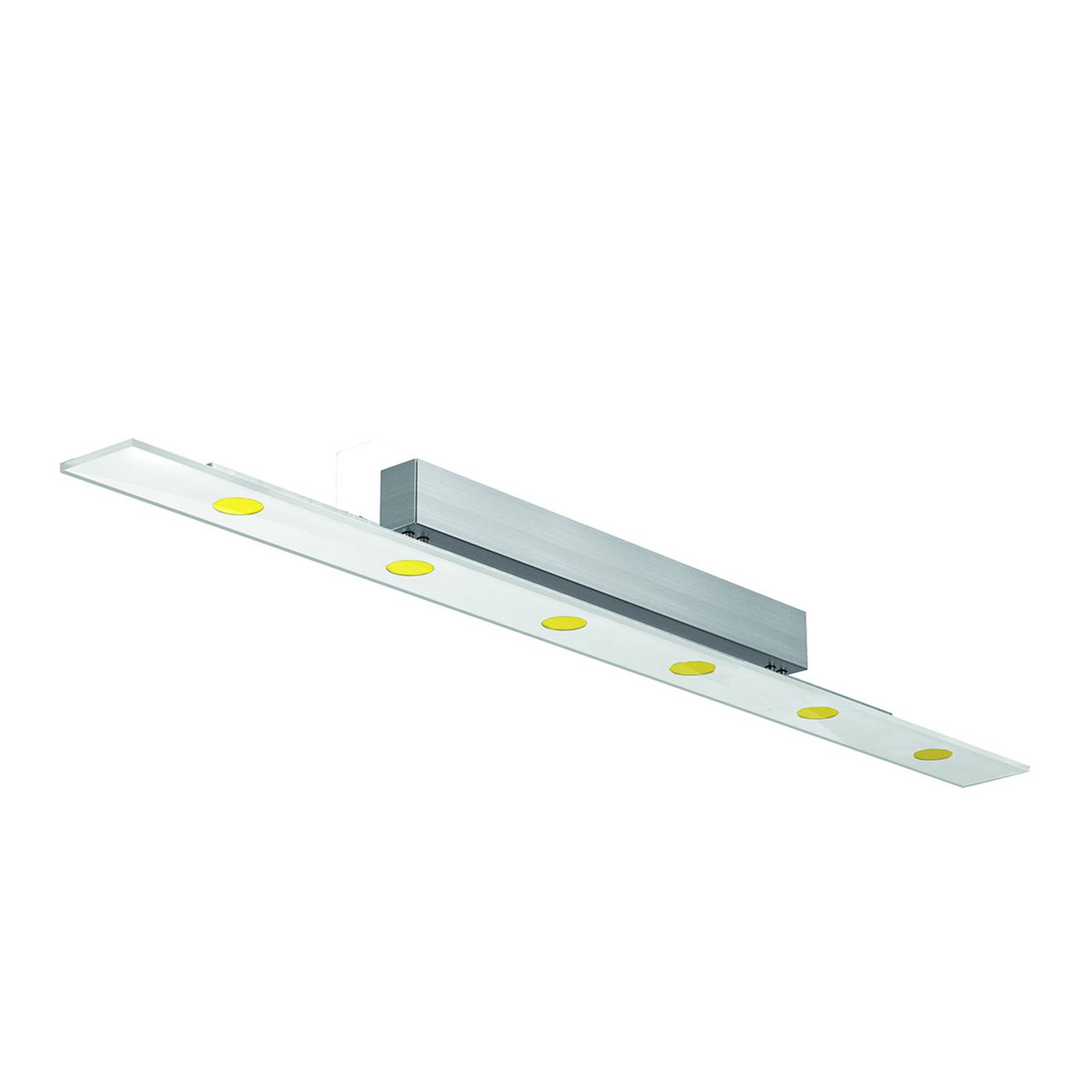 LED-kattovalaisin Sun, ESG-lasi 140 cm