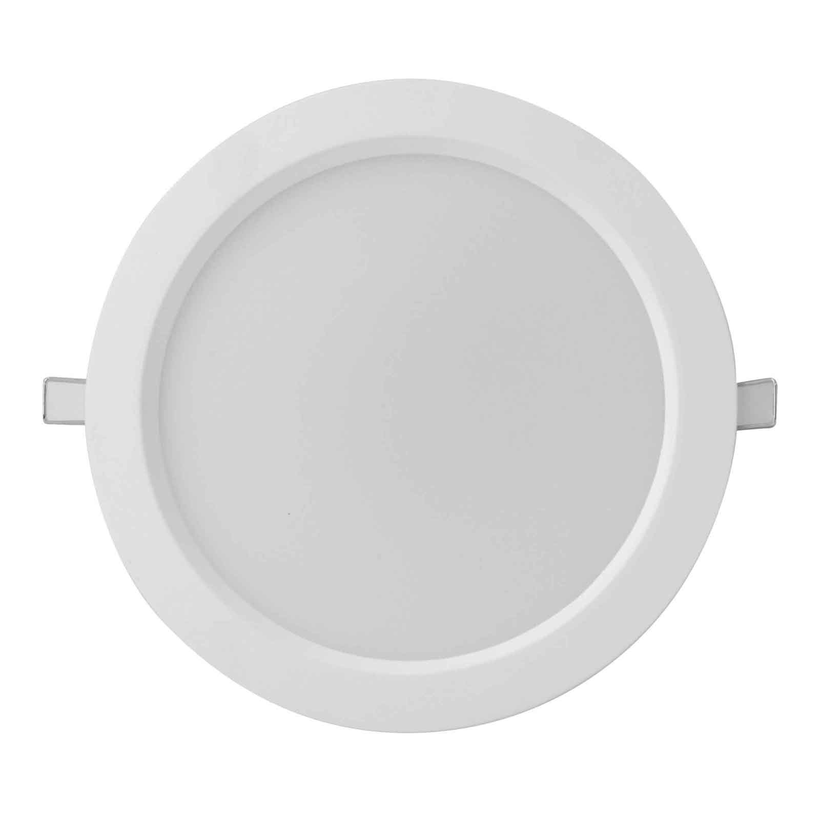 LED-alasvalo Rico Slim, valkoinen 25 W, 2 800 K