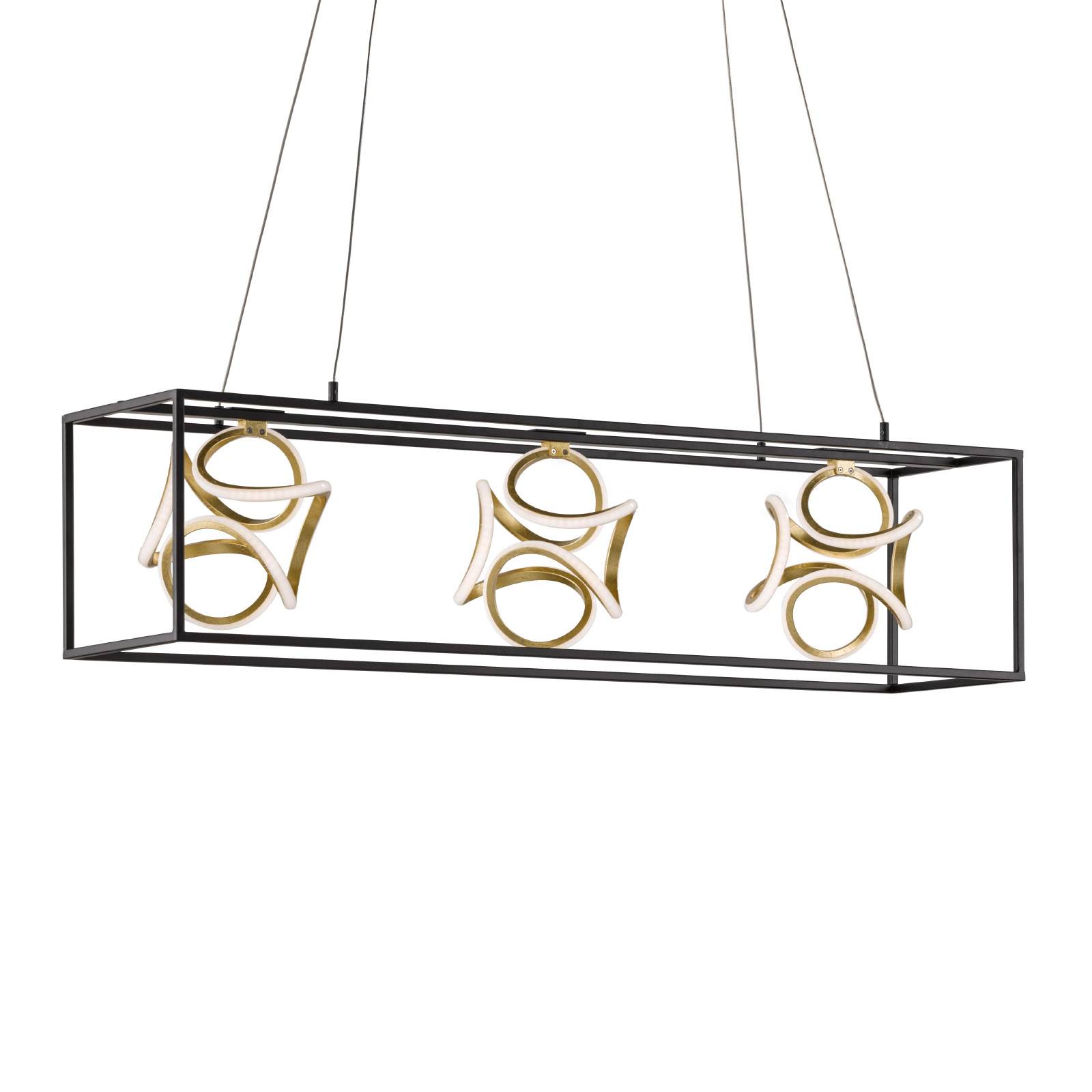LED-riippuvalaisin Gesa, 3-lamppuinen