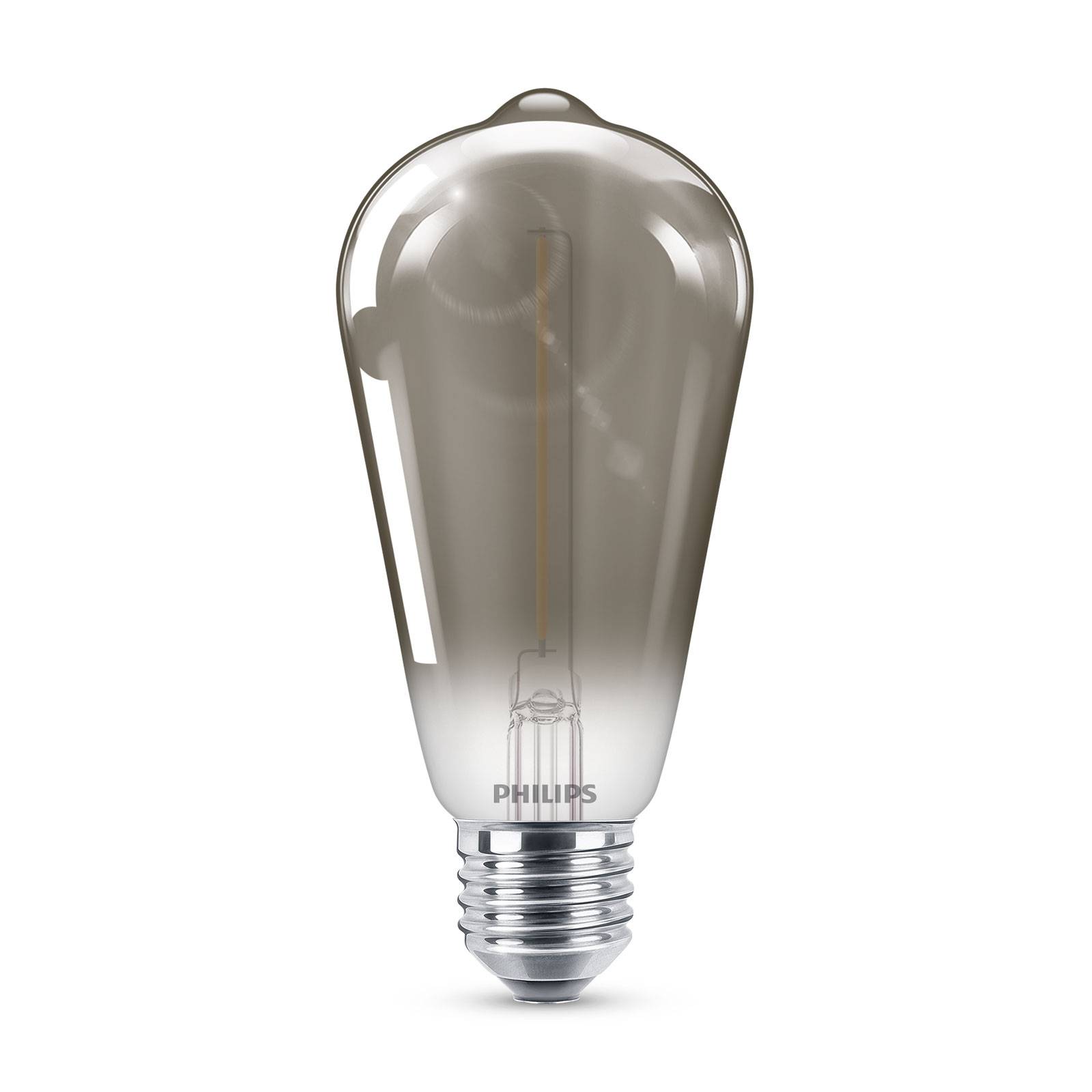 Philips Classic LED-lamppu smoky E27 ST64 2,3W