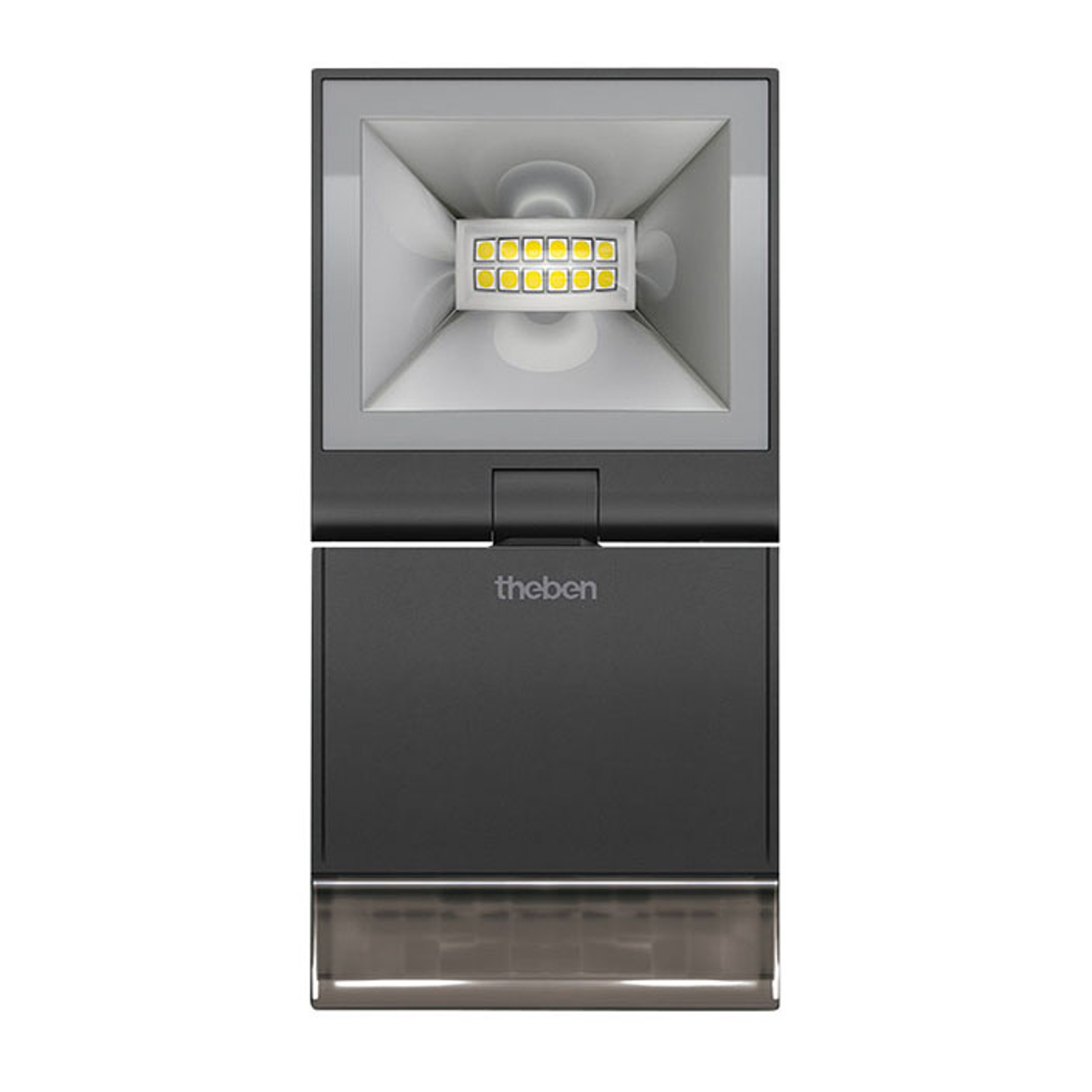 Theben theLeda S10 1-lamp. tunnistin 3000K musta