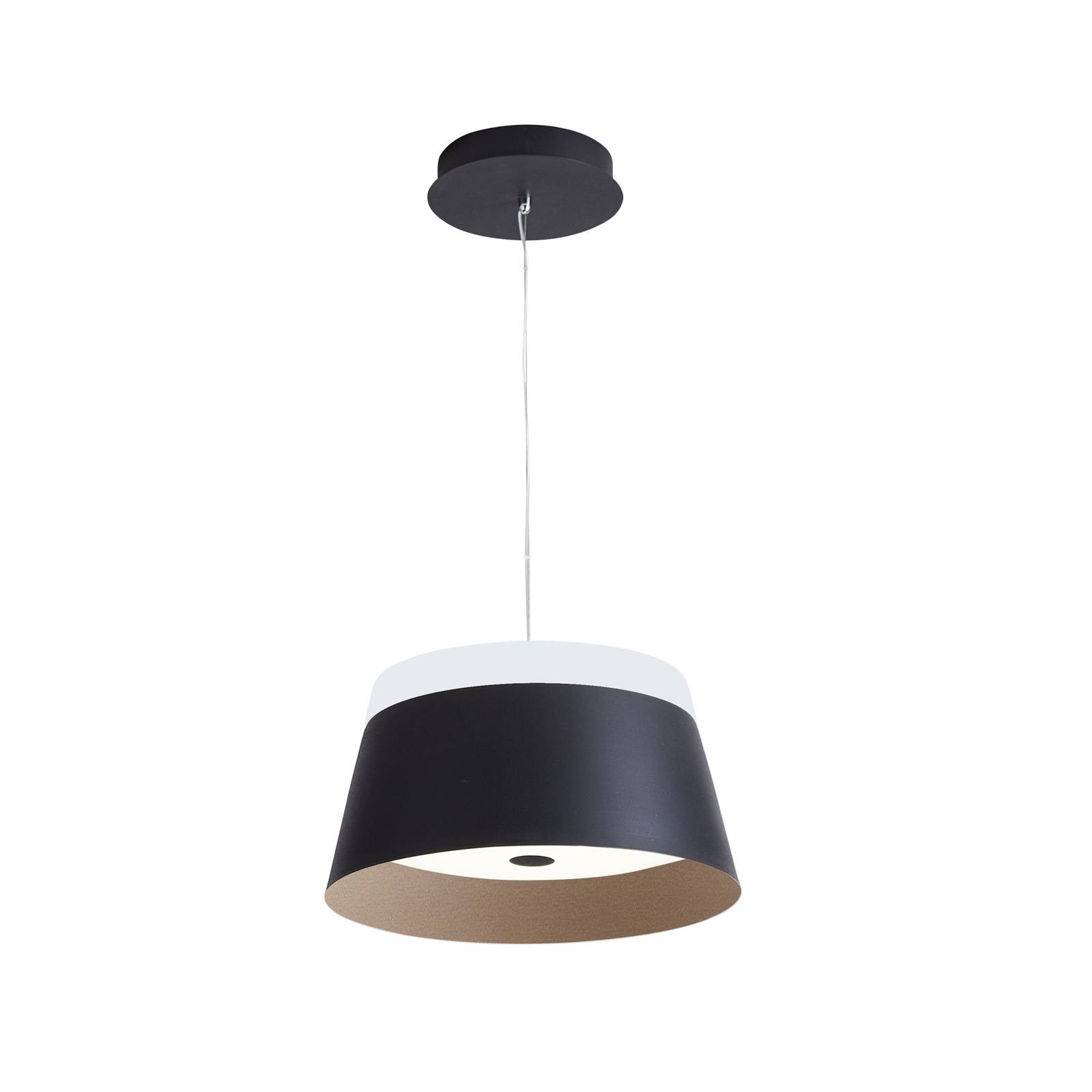Arcchio Mitara -LED-riippuvalaisin, musta-kulta