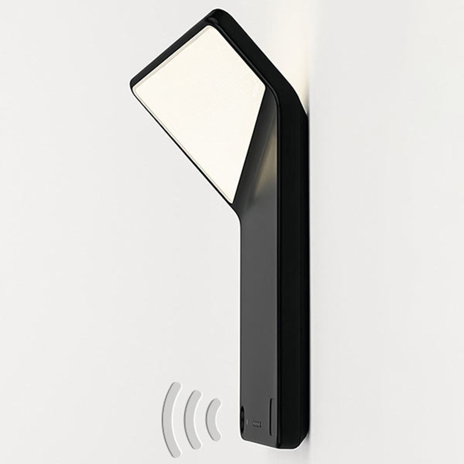 Nimbus Winglet CL LED-seinävalaisin, mattamusta