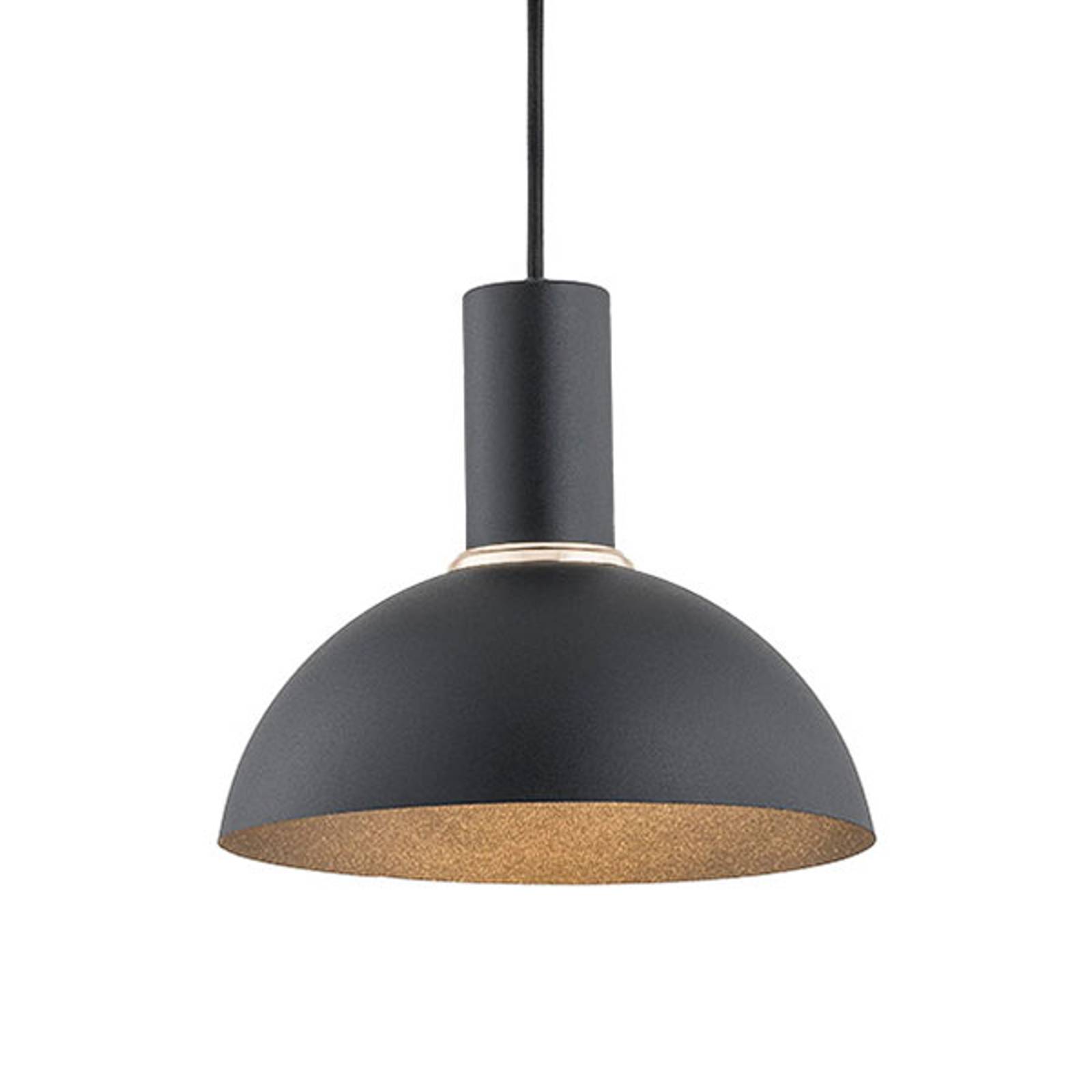 Riippuvalo Selma, 1-lamppuinen, musta Ø 22 cm