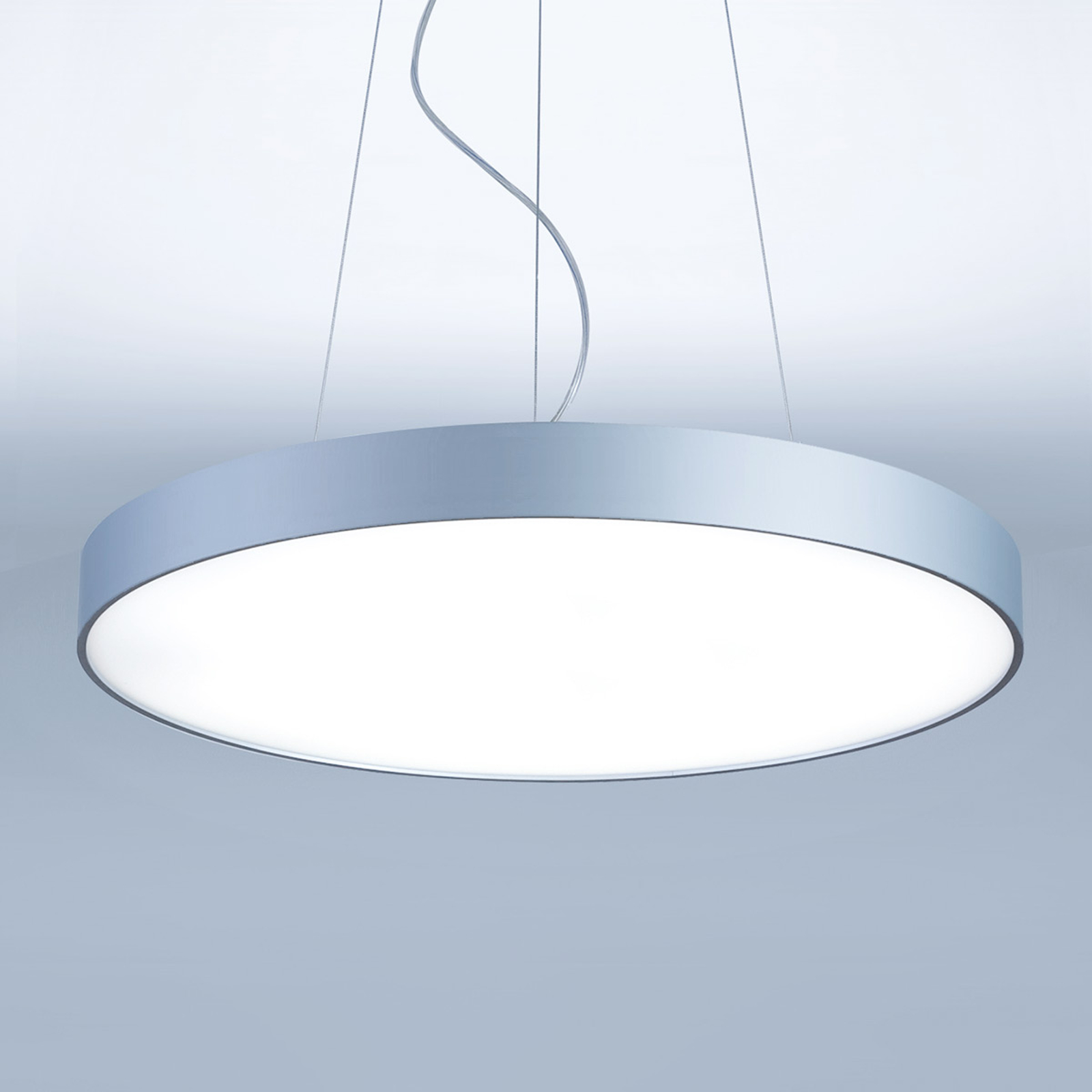 Pyöreä LED-riippuvalaisin Basic-P1 - 60 cm