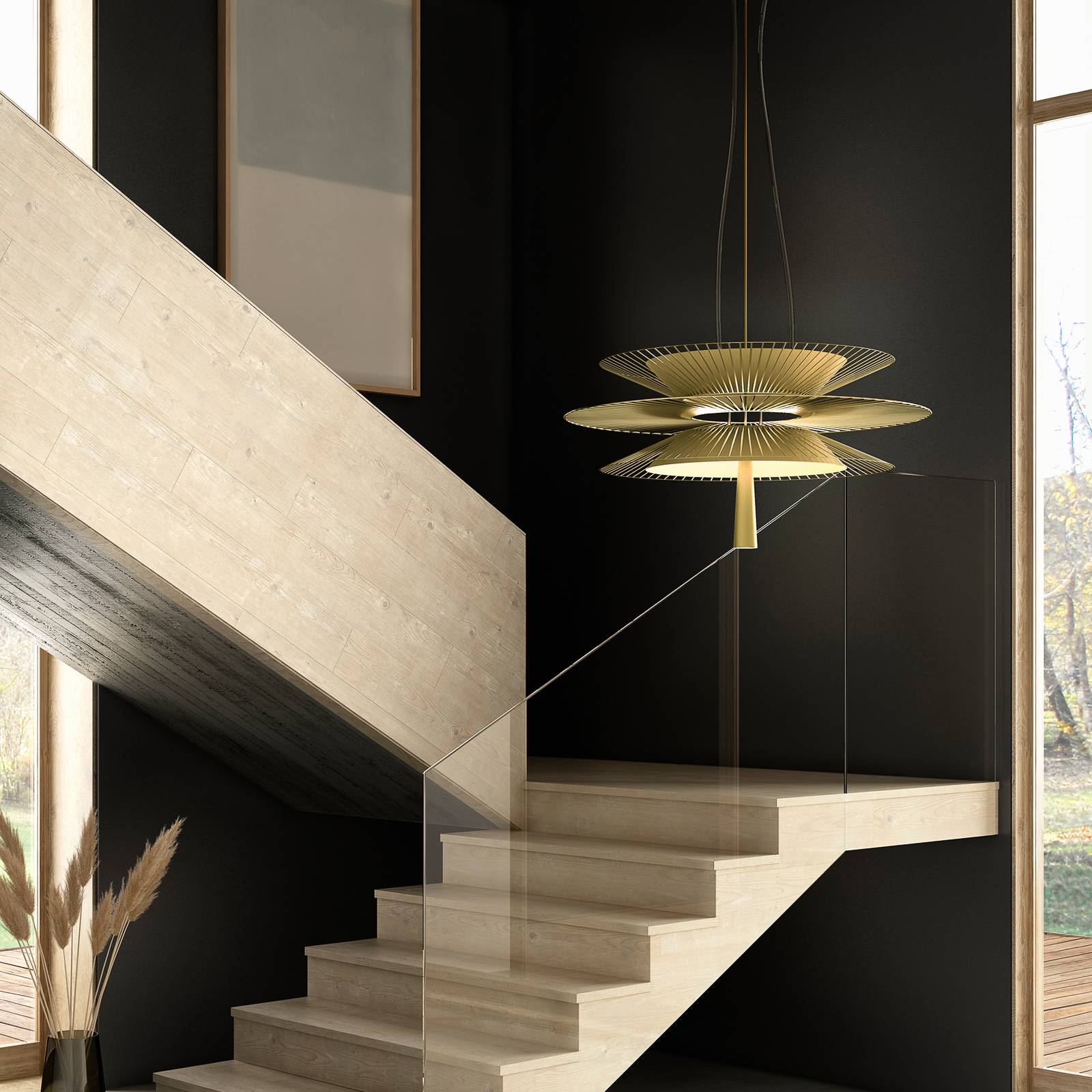 Forestier Gravity 2 -riippuvalaisin 68cm samppanja